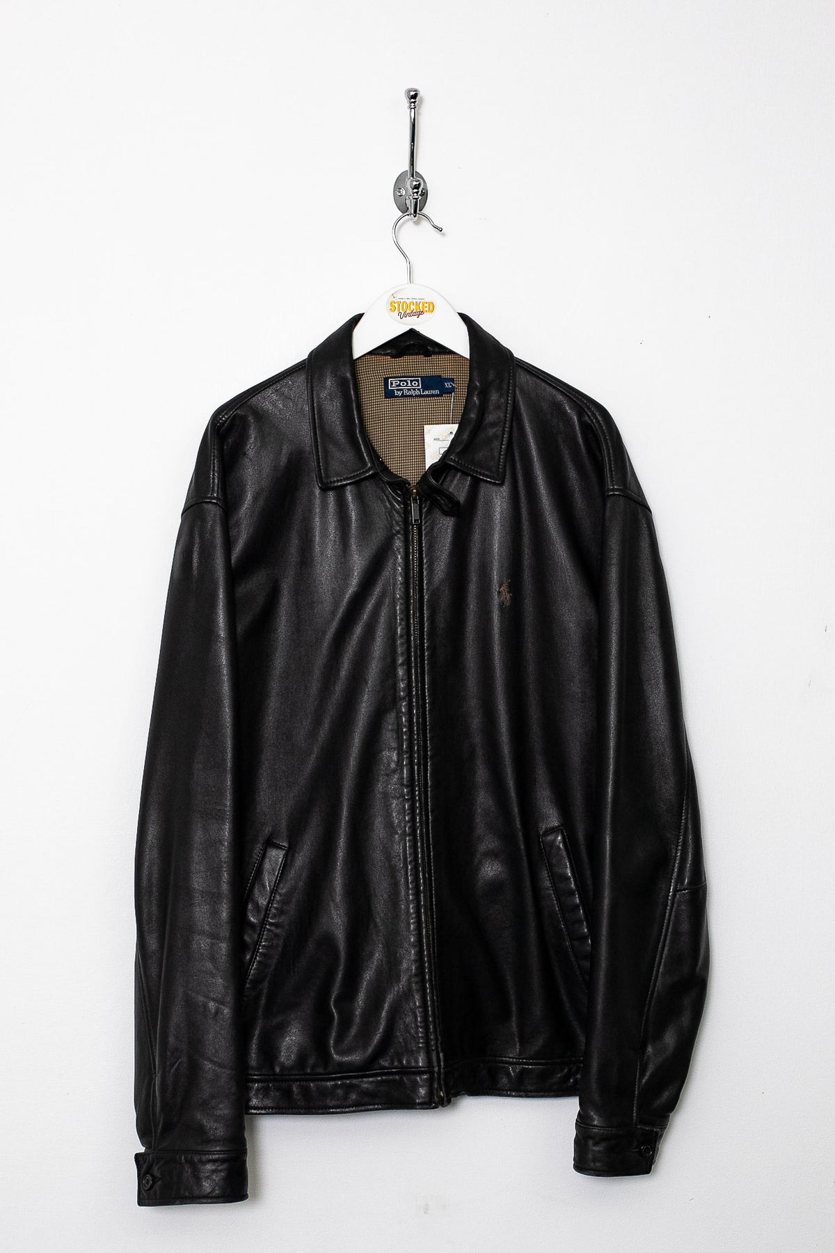 00s Ralph Lauren Leather Jacket (XL)