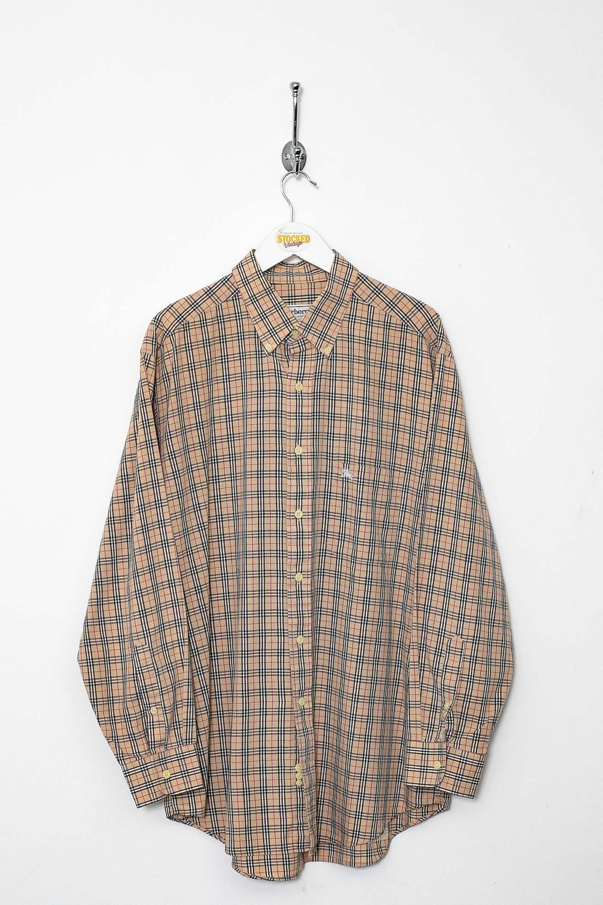 90s Burberry Nova Check Shirt (L)