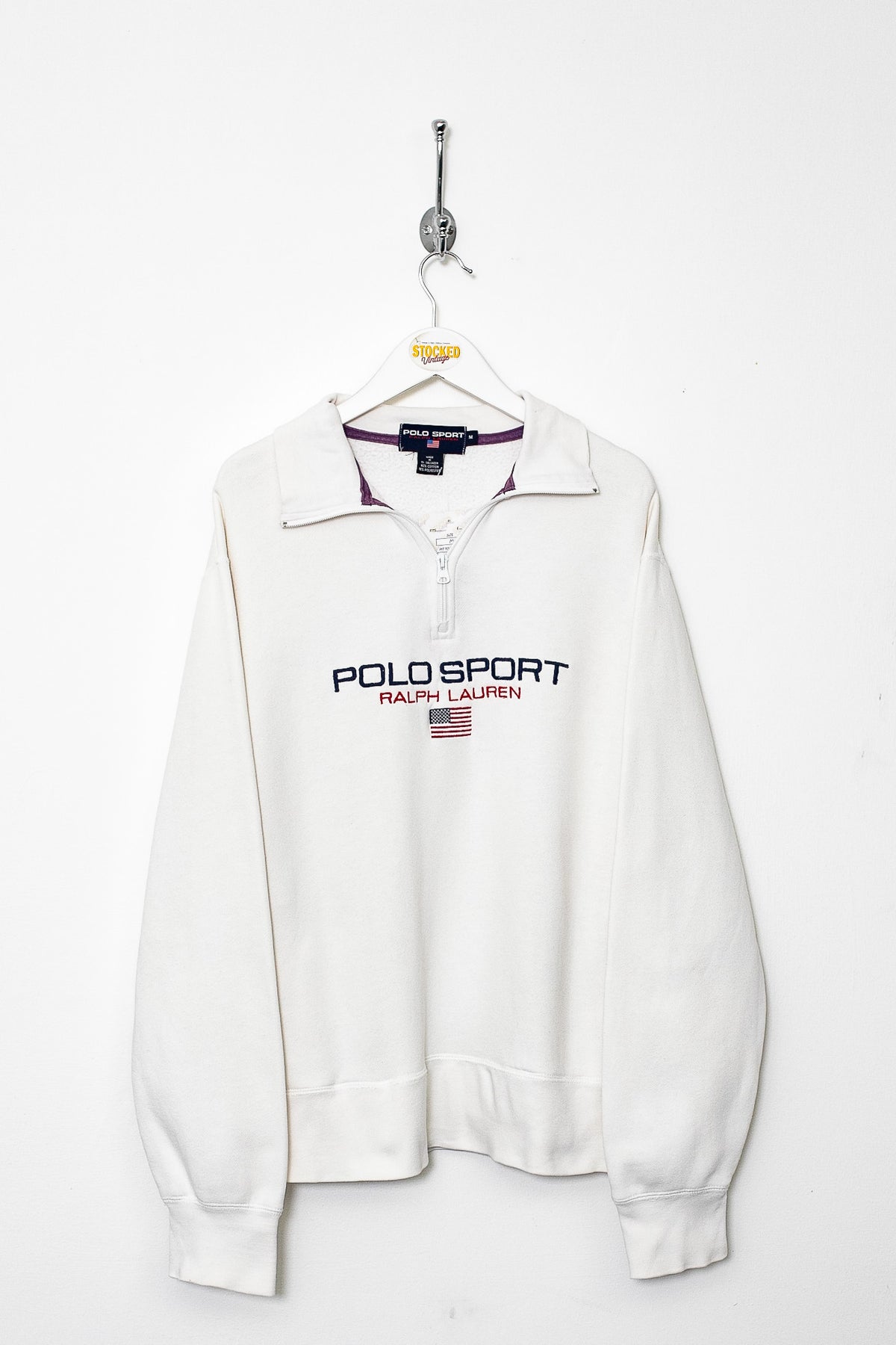 00s Ralph Lauren Polo Sport 1/4 Zip Sweatshirt (S)