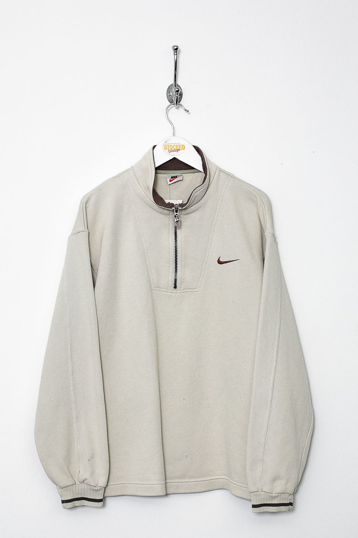 90s Nike 1/4 Zip Sweatshirt (S)