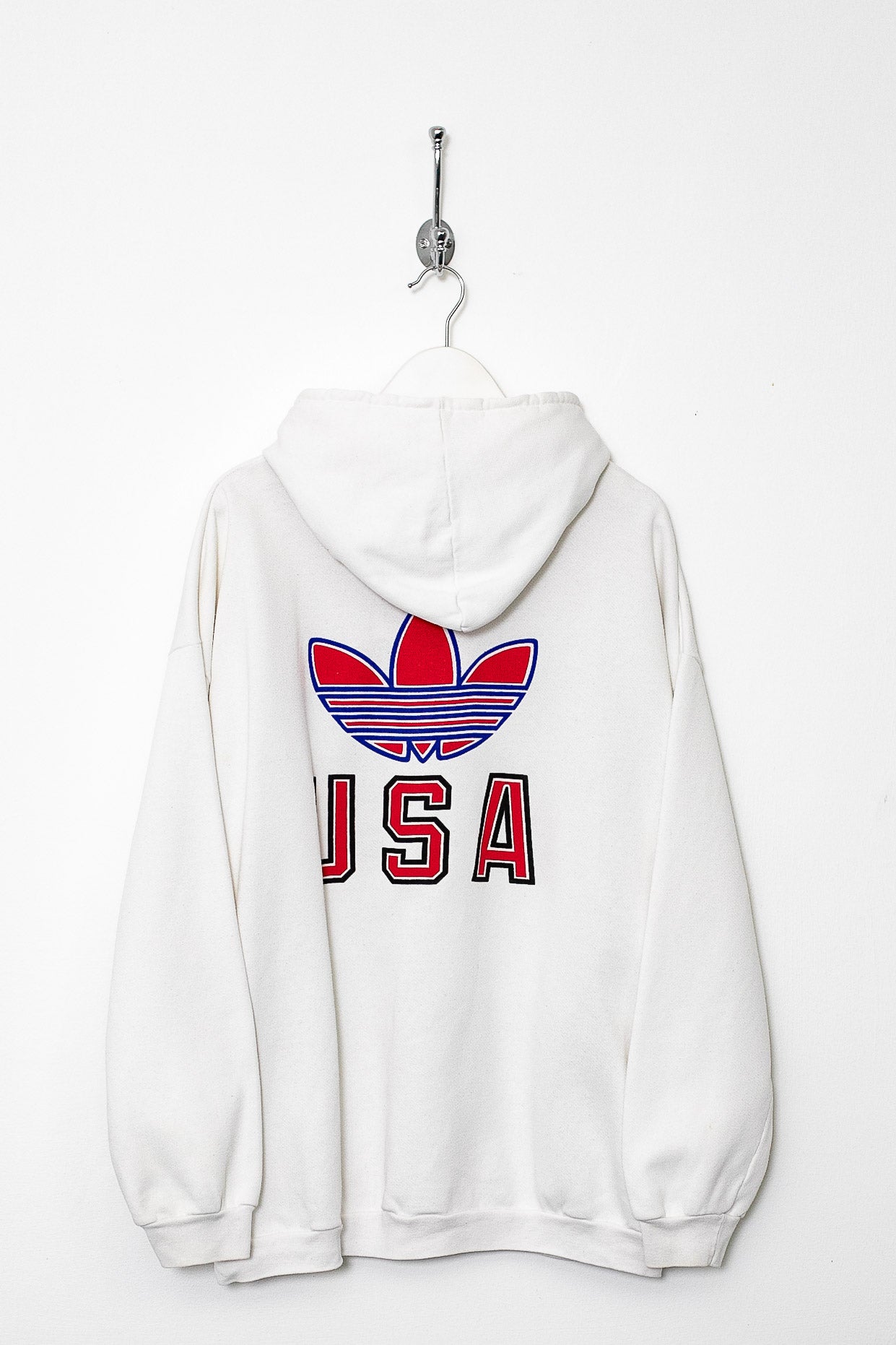 Rare 90s Adidas Olympics Hoodie (M) – Stocked Vintage