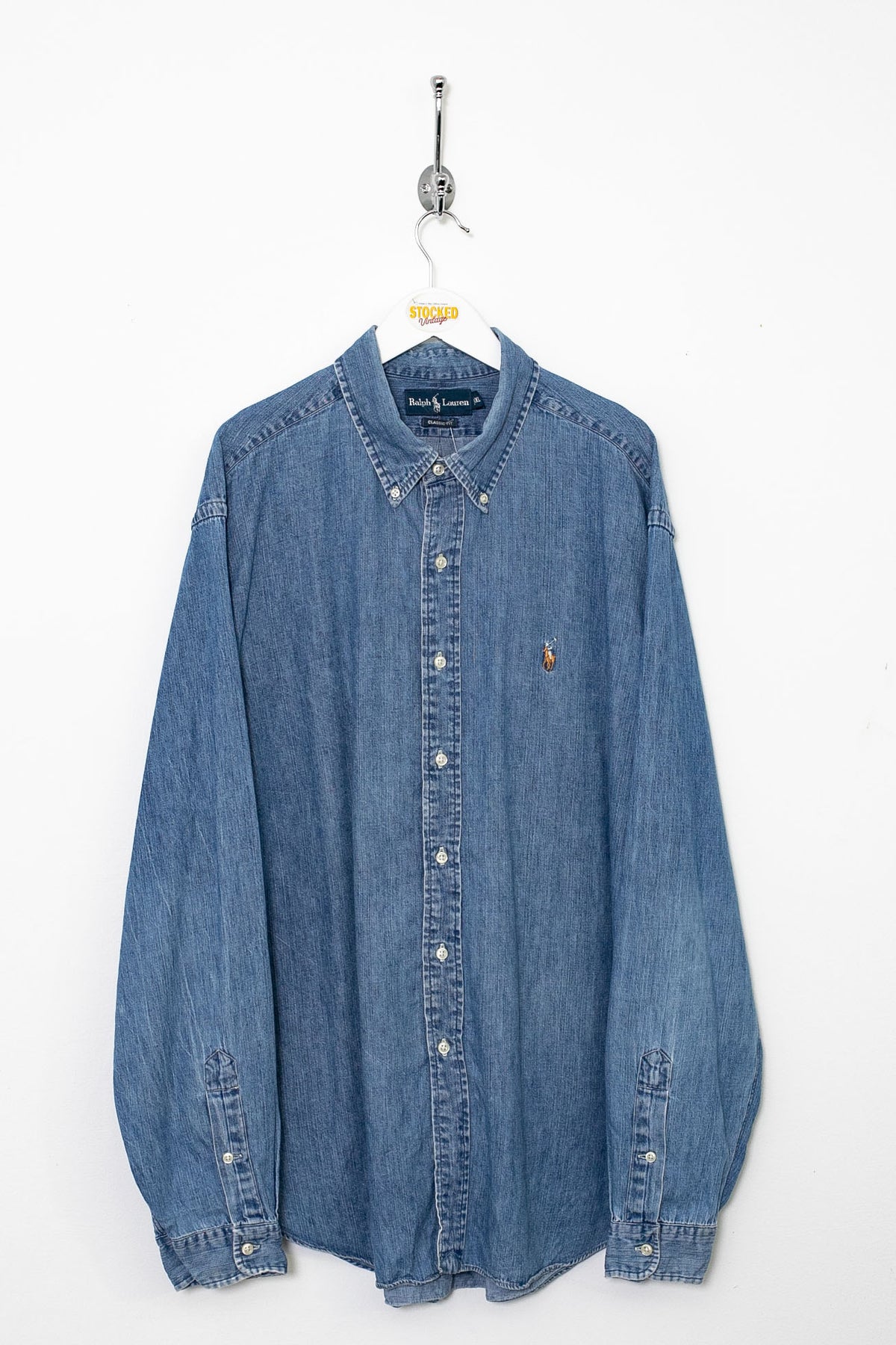 00s Ralph Lauren Denim Shirt (XXL)