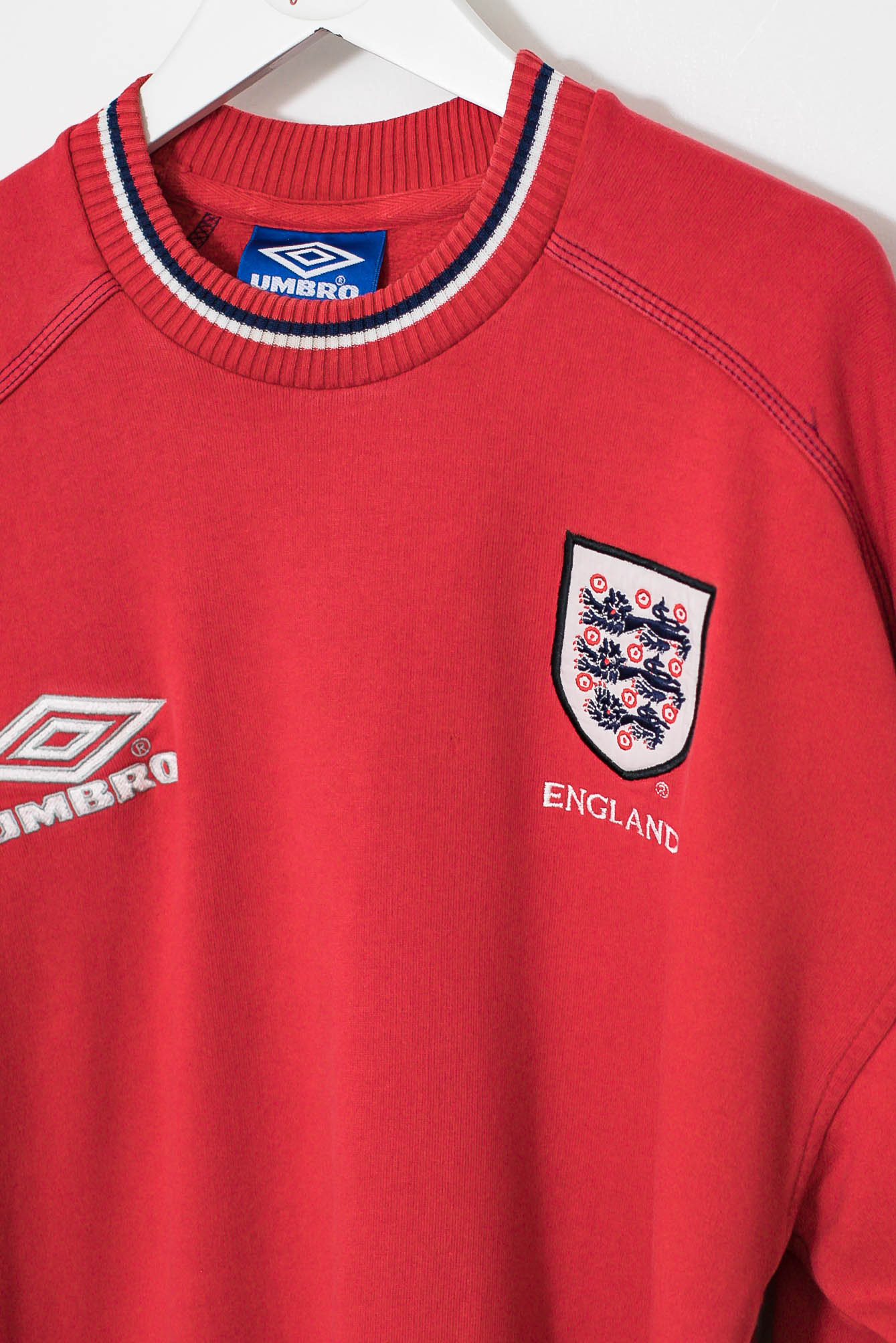 90s Umbro England Training Sweatshirt (M)