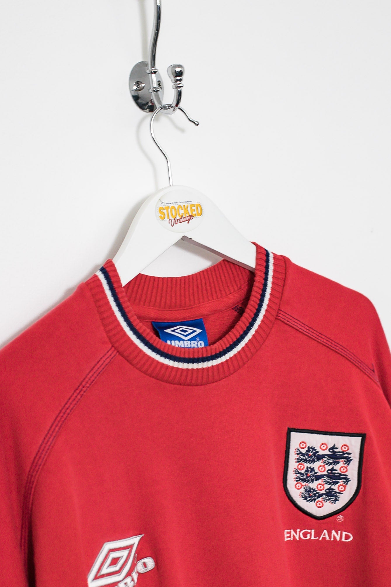 90s Umbro England Training Sweatshirt (M)