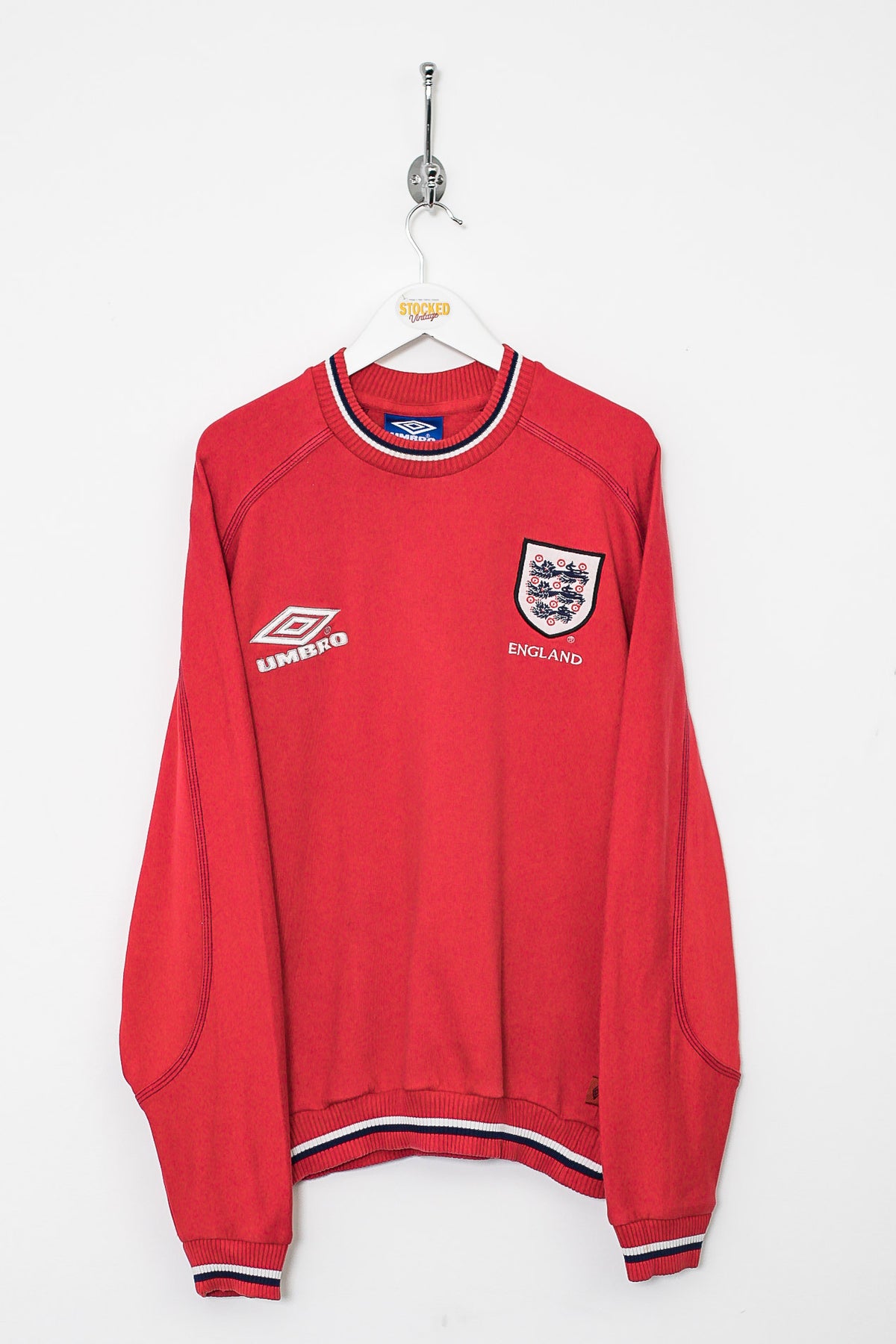 90s Umbro England Training Sweatshirt (M)