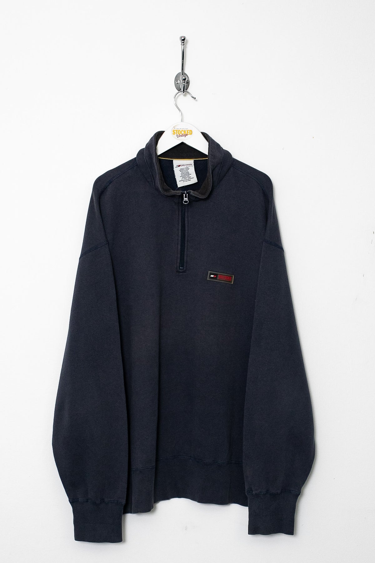 00s Tommy Hilfiger 1/4 Zip Sweatshirt (XL)