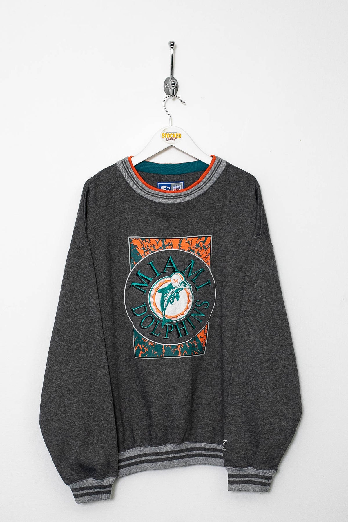 90s Starter NFL Miami Dolphins Sweatshirt (L)