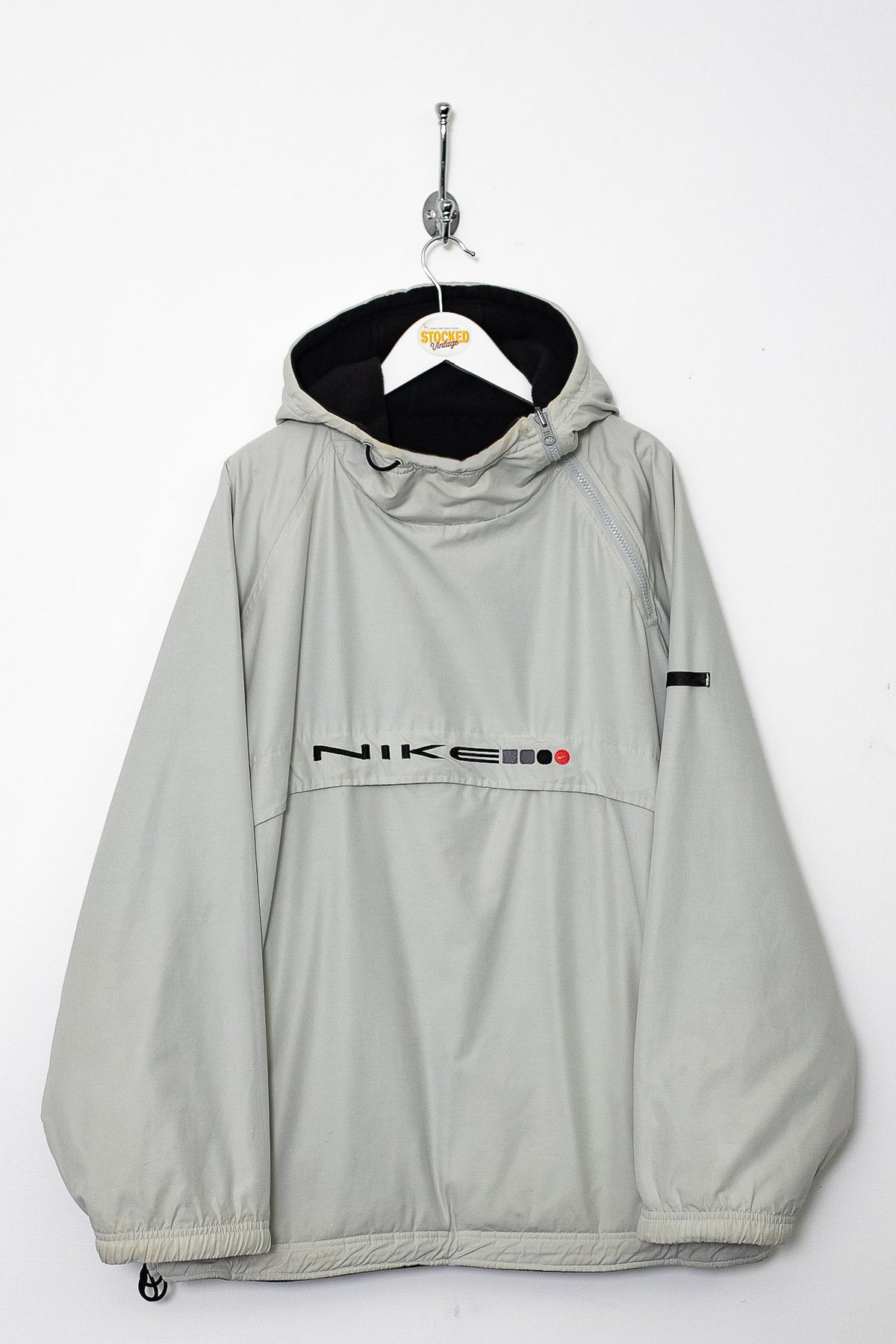 Rare 00s Nike Asymmetric Reversible Fleece Jacket (L)