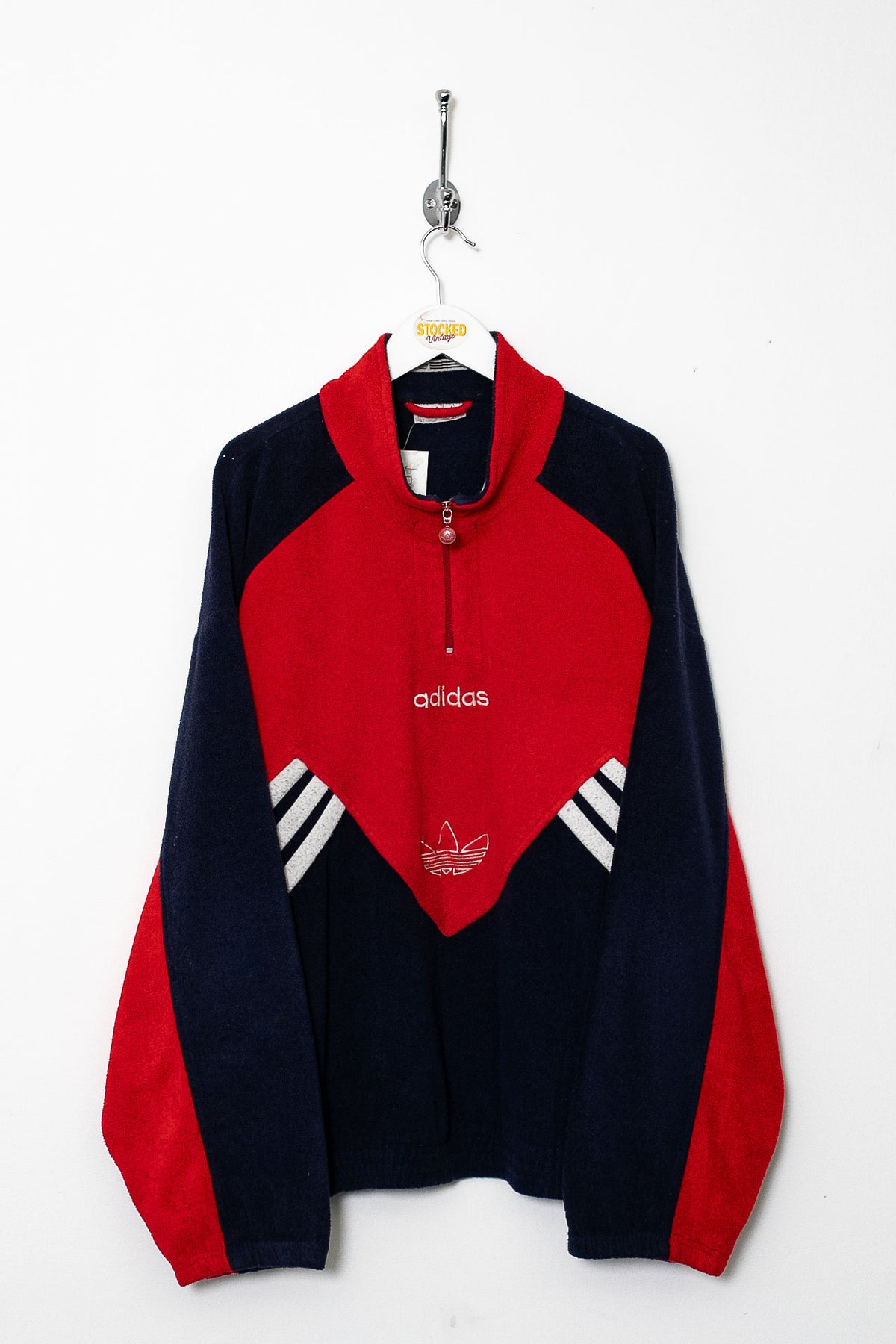 90s Adidas 1/4 Zip Fleece (L)