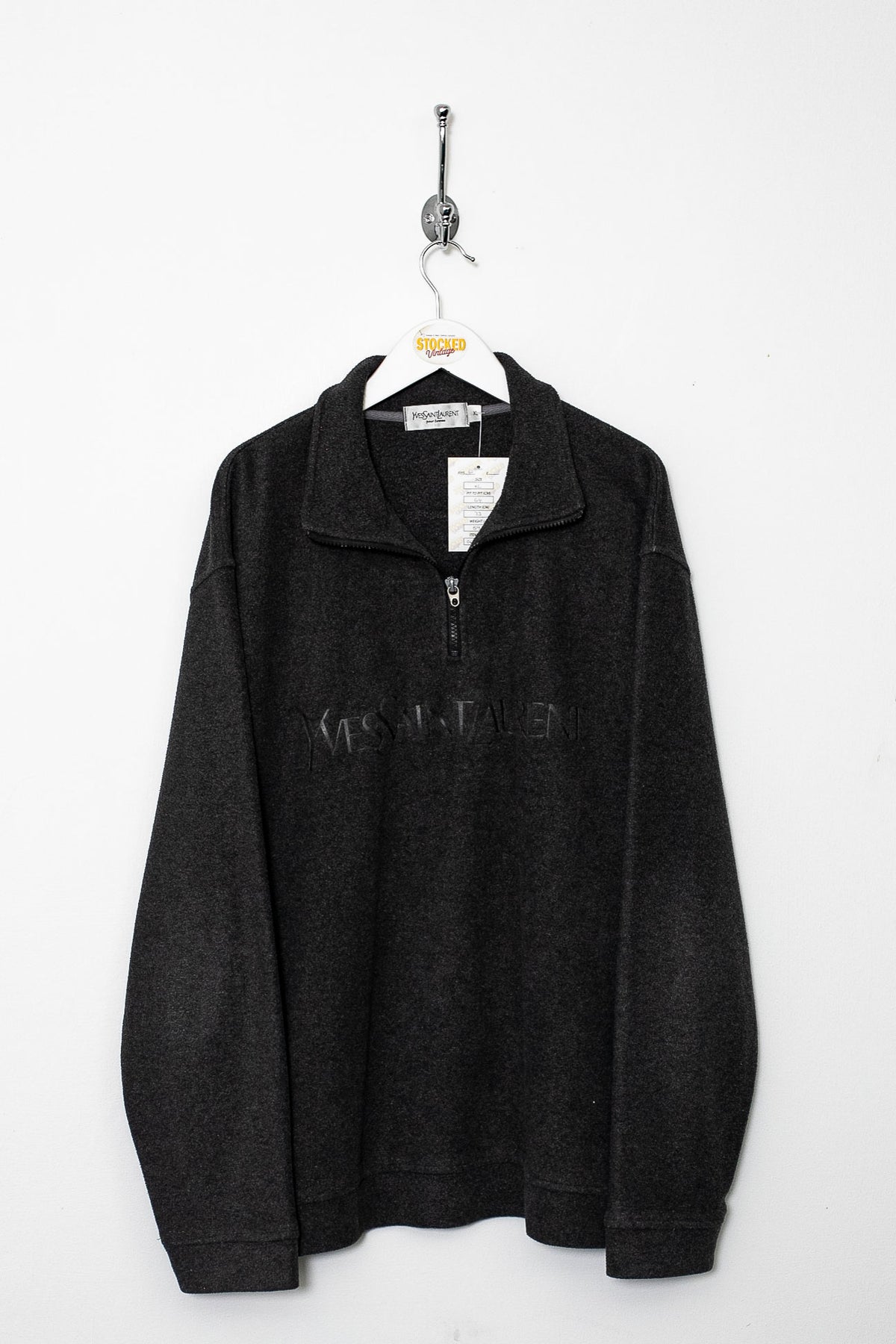 00s YSL 1/4 Zip Fleece (L)