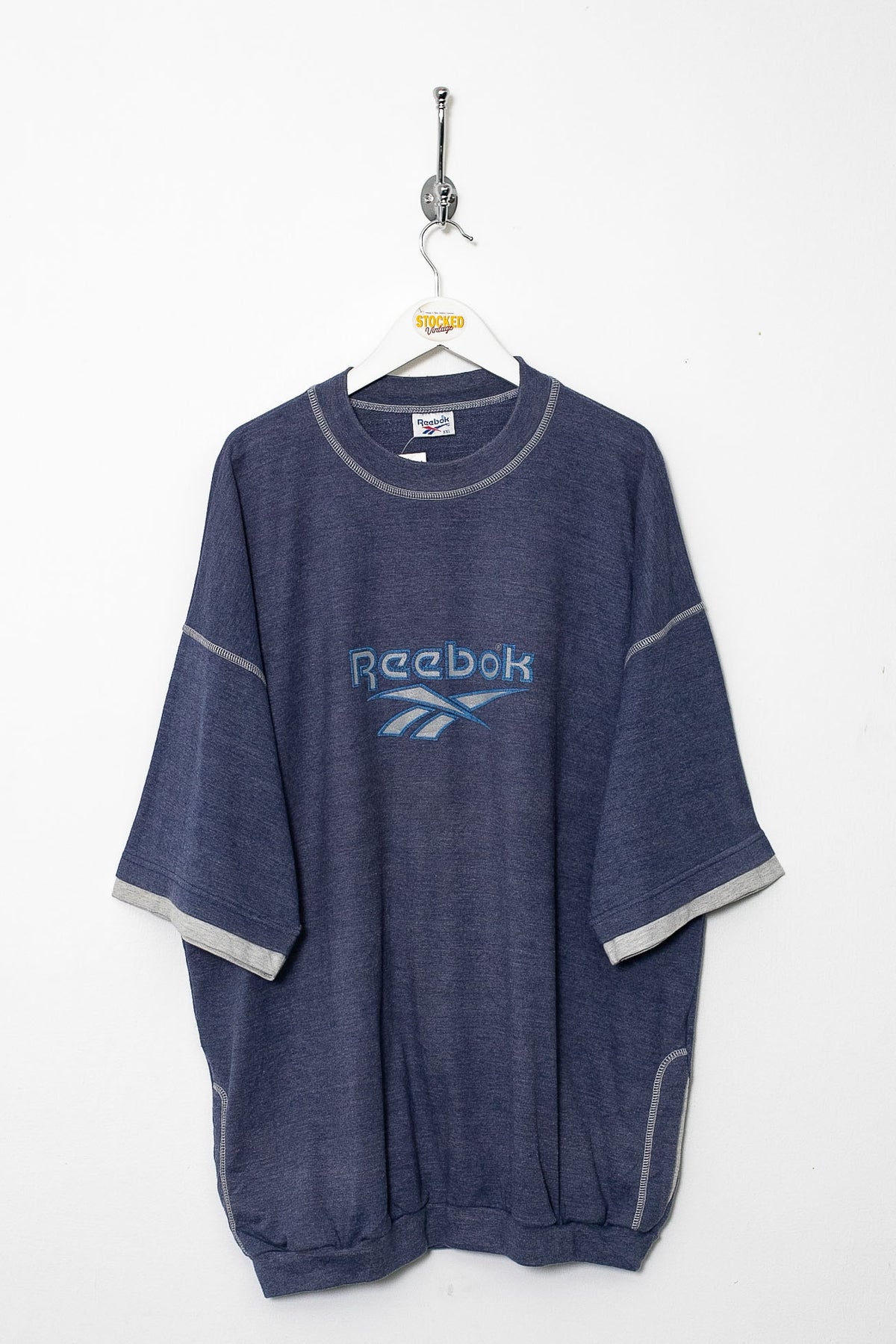 00s Reebok Short Sleeve Sweatshirt (XXL)
