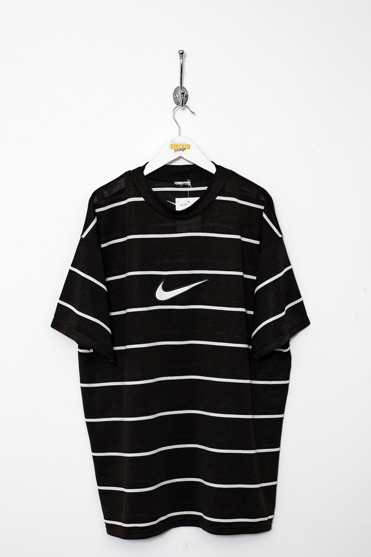 90s Nike Striped Tee (XL)