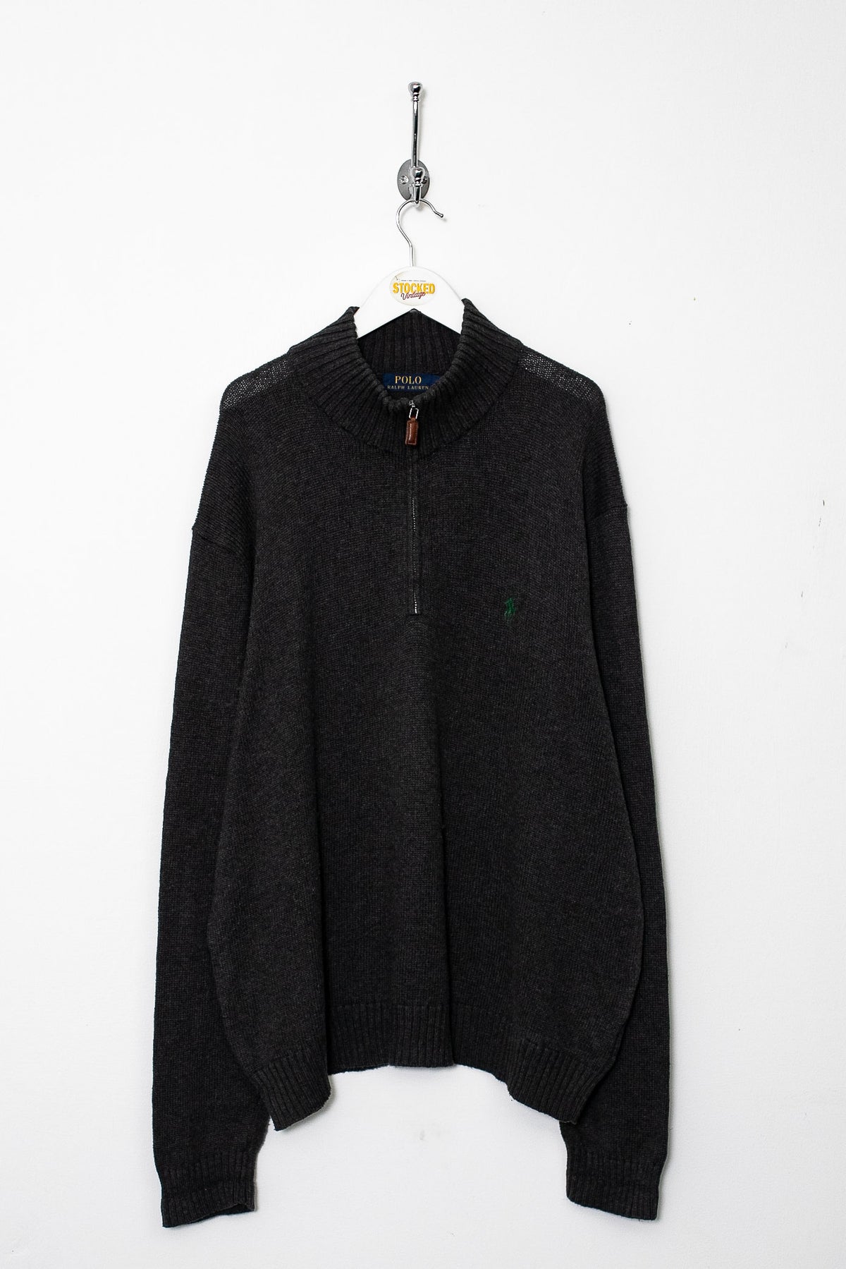 Ralph Lauren 1/4 Zip Knit Jumper (XL)