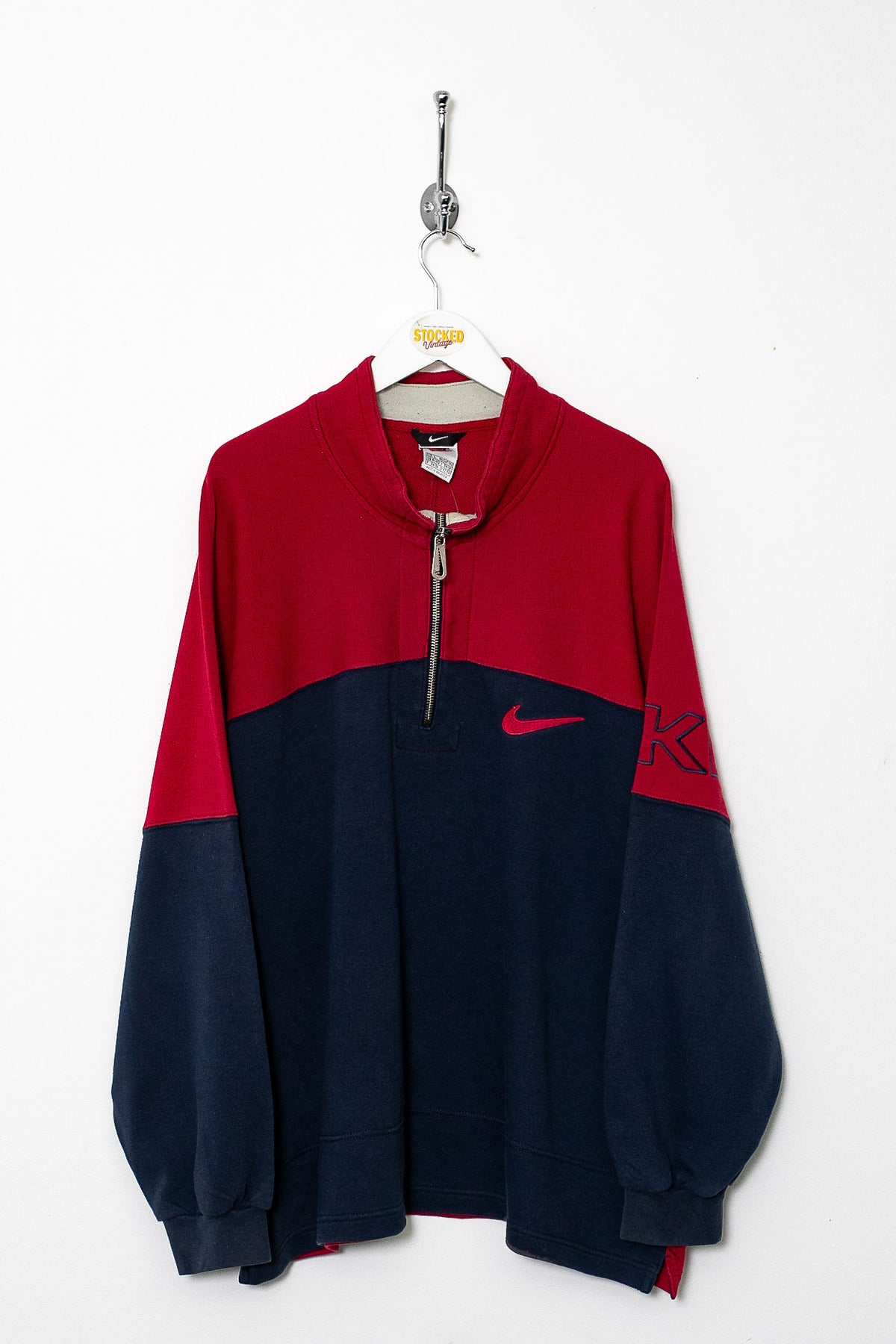 90s Nike 1/4 Zip Sweatshirt (XL)