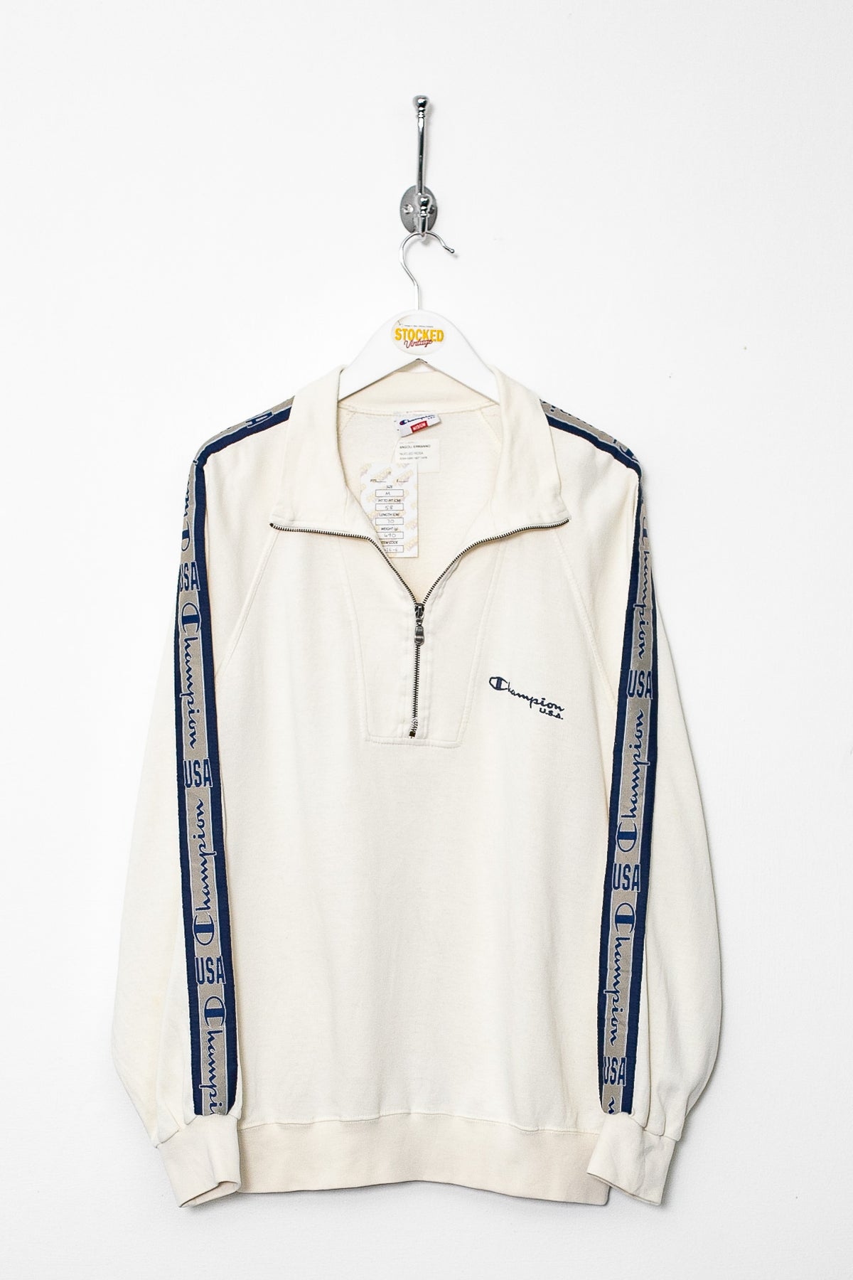 00s Champion 1/4 Zip Sweatshirt (M)