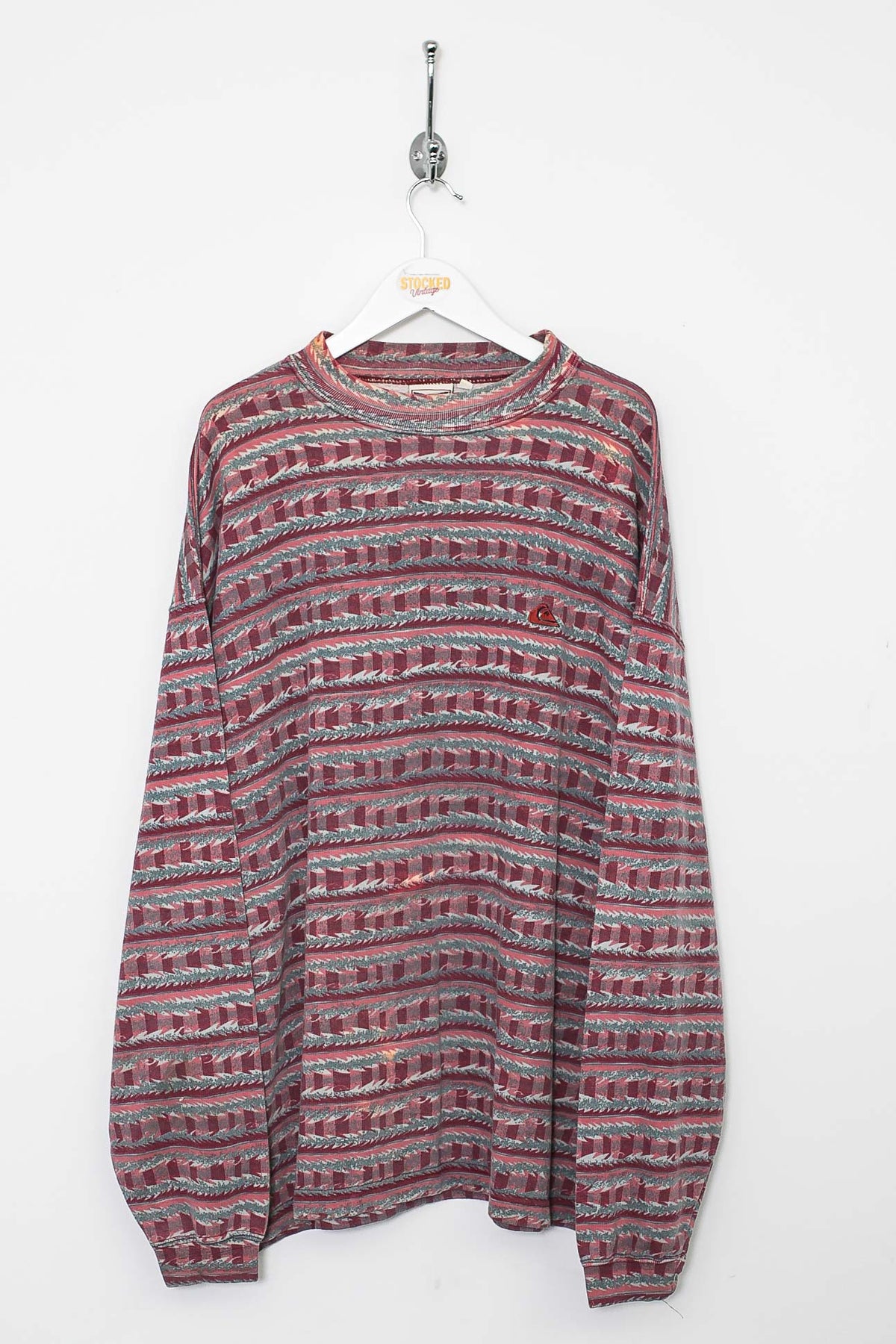 90s Quicksilver Abstract Sweatshirt (L)