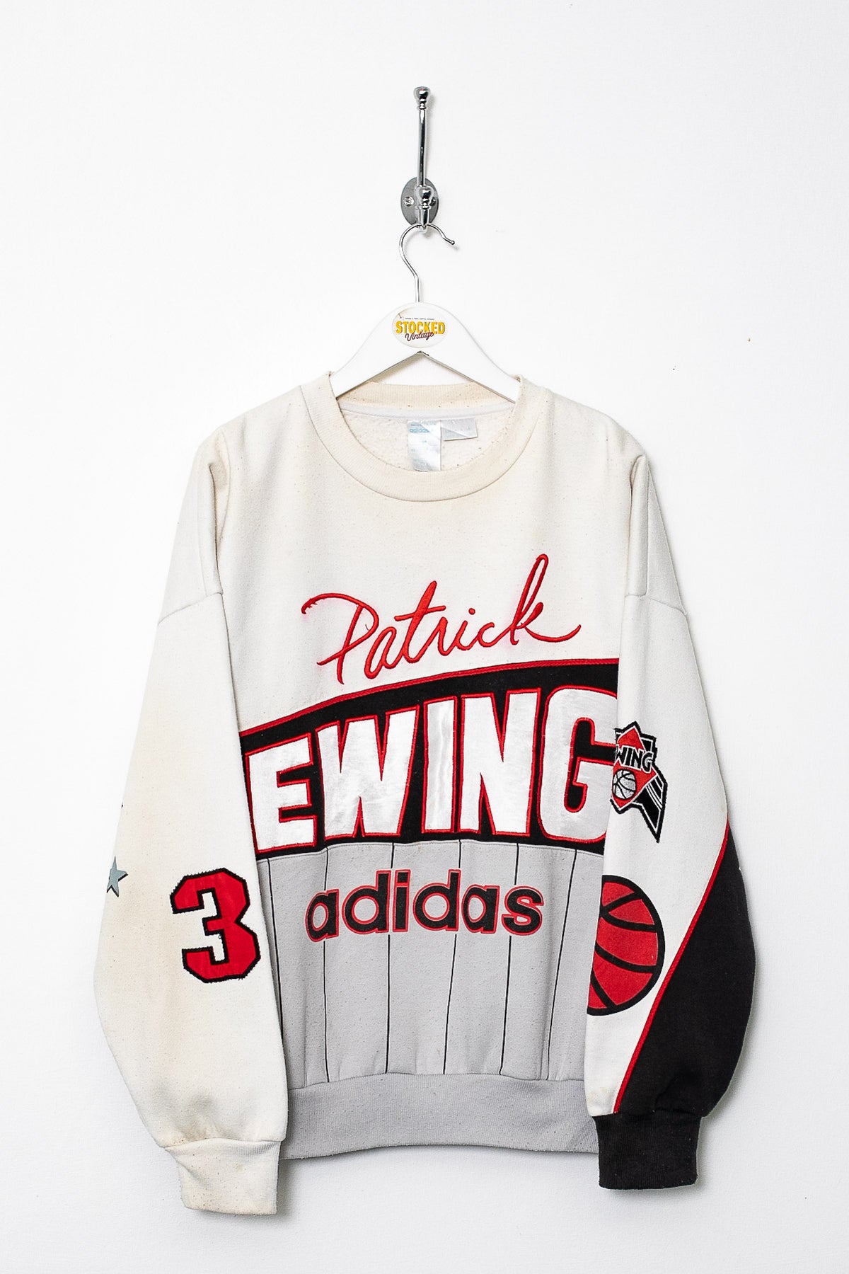 Rare 90s Adidas Patrick Ewing Basketball Sweatshirt (M)