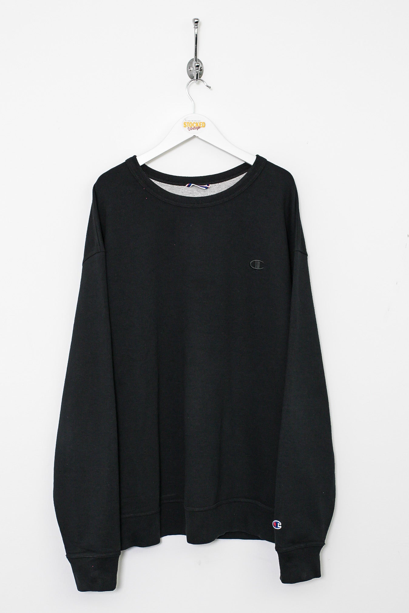 All black hot sale champion sweatshirt