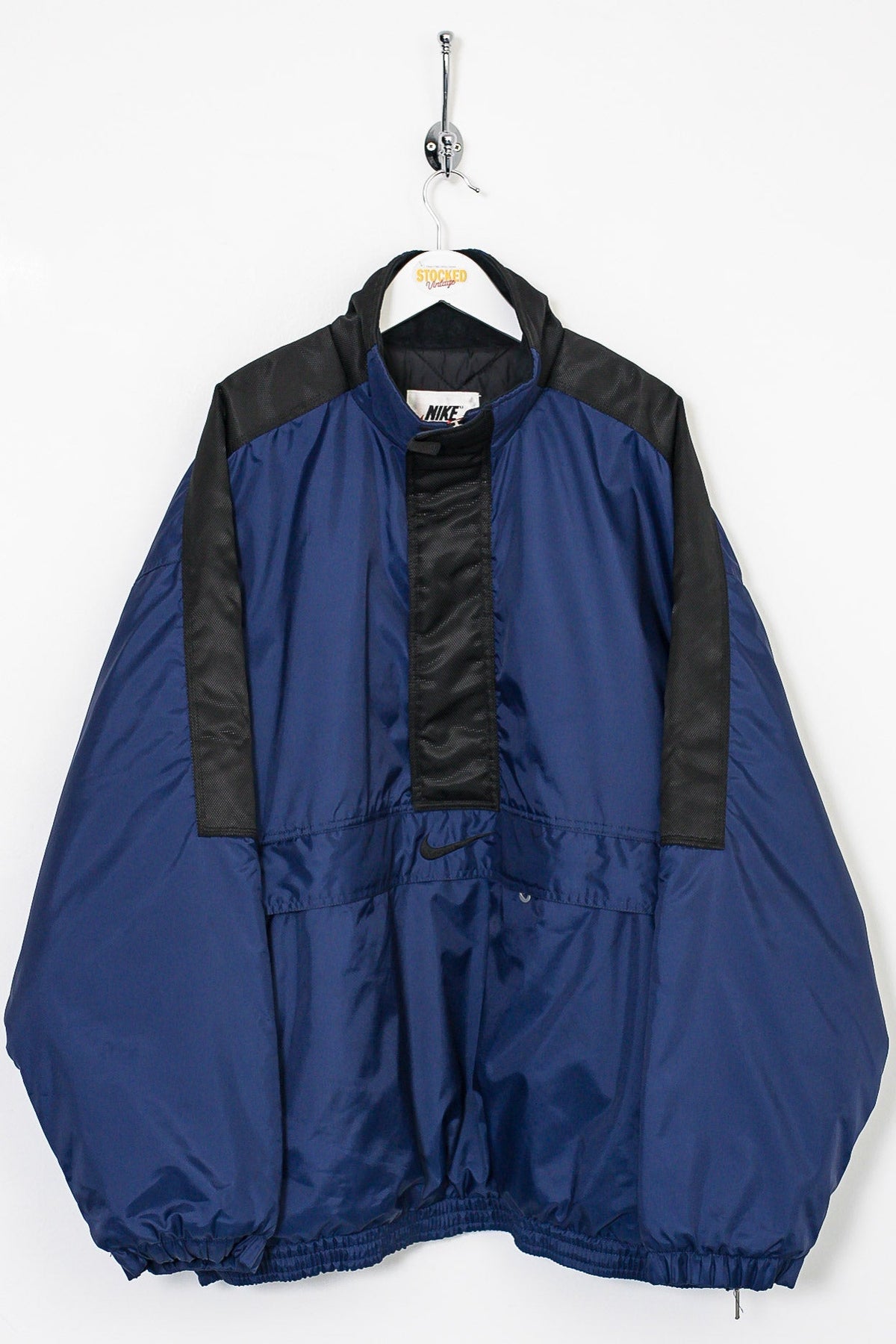 90s Nike 1/4 Zip Padded Coat (XL)