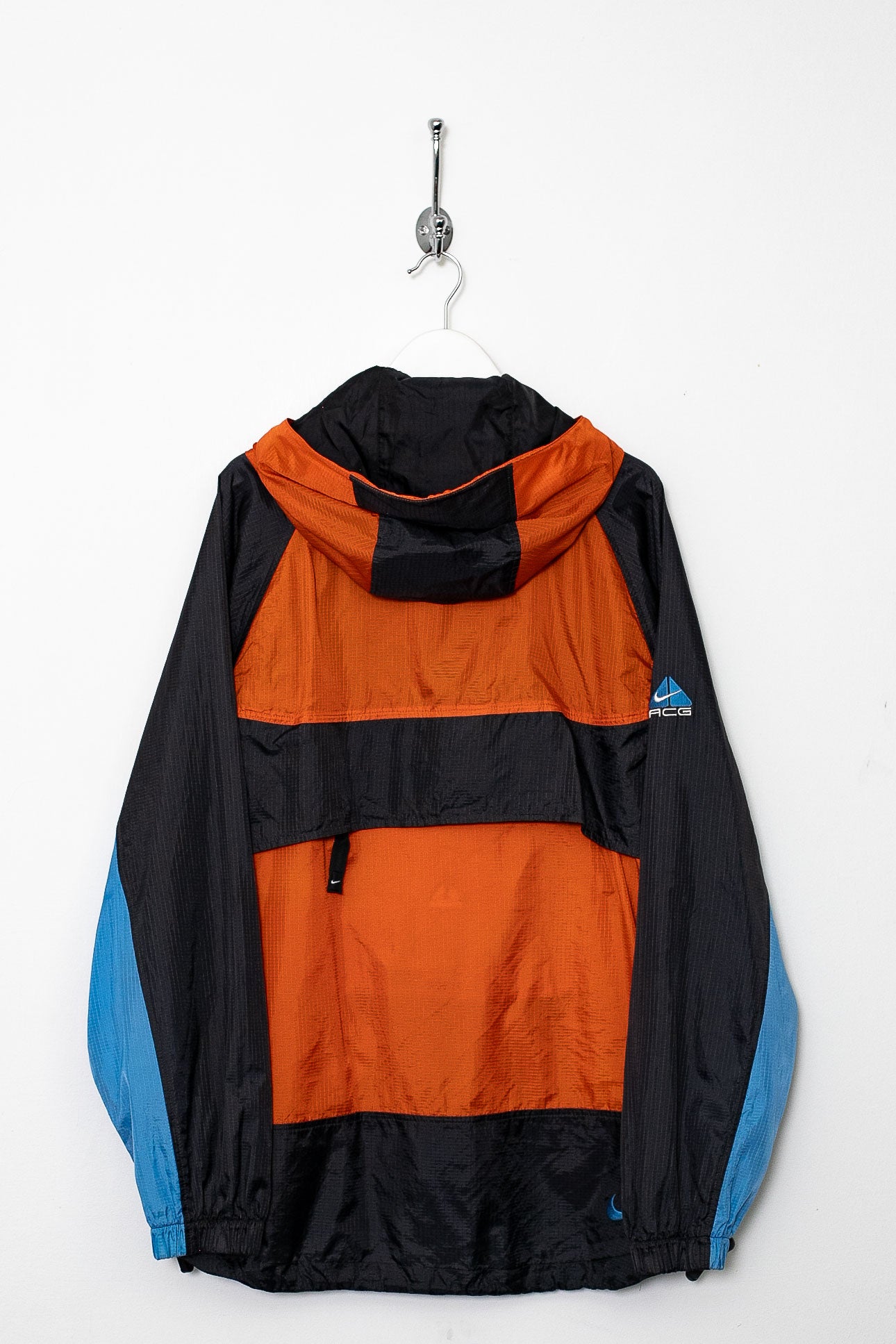ジャケット・アウター nike acg 90s 00s nylon jacket gimmick Vintage 90s NIKE ACG Windbreaker Colour Block Spellout Light