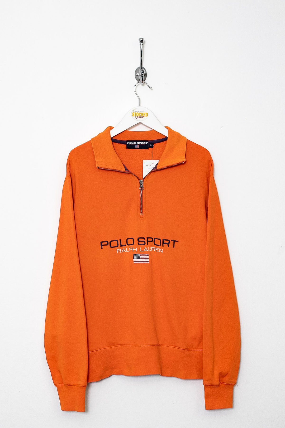00s Ralph Lauren Polo Sport 1/4 Zip Sweatshirt (S)