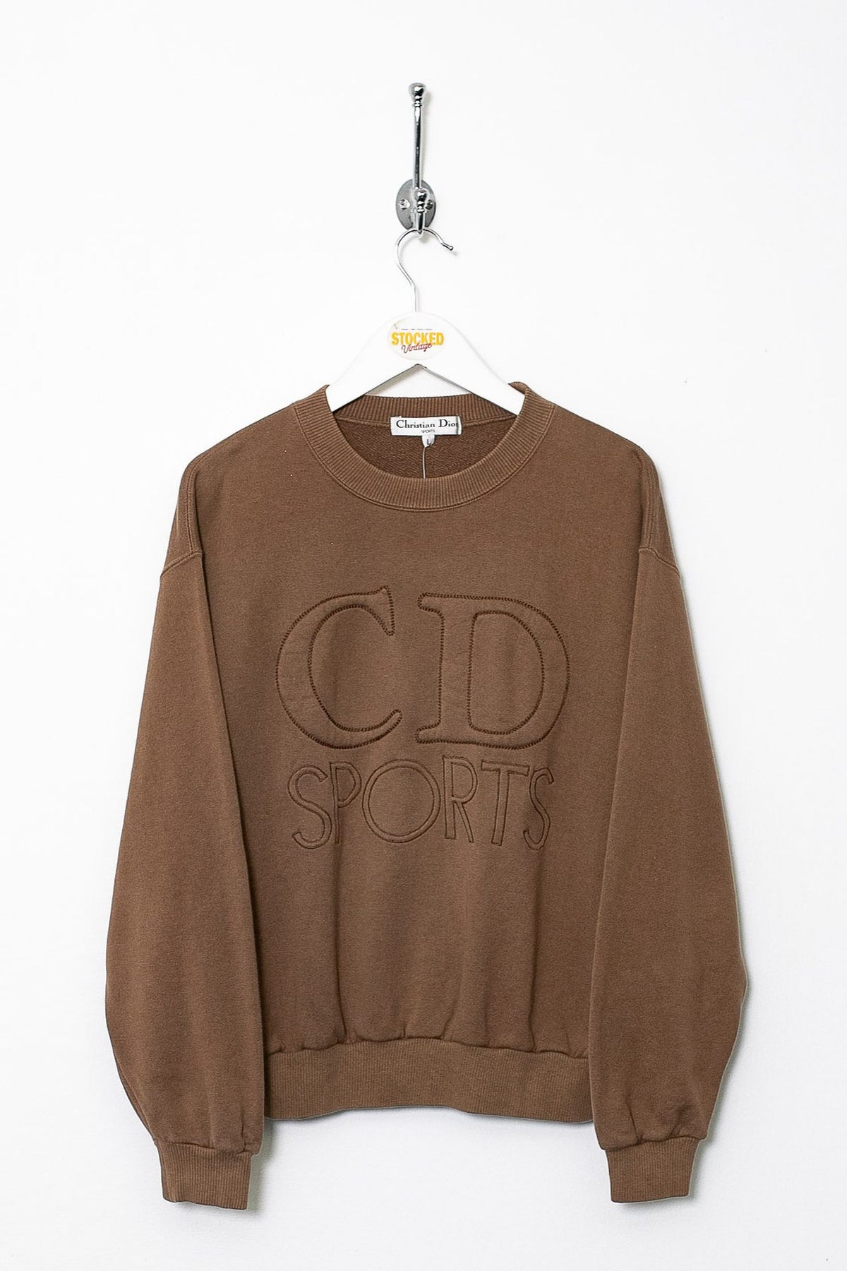 womens 90s Christian Dior Sports Sweatshirt (L)