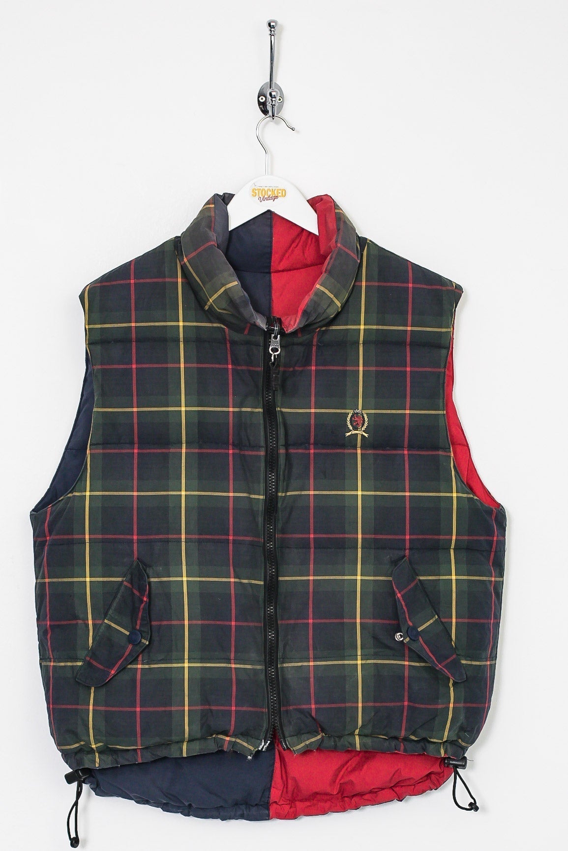 Tommy hilfiger store plaid vest