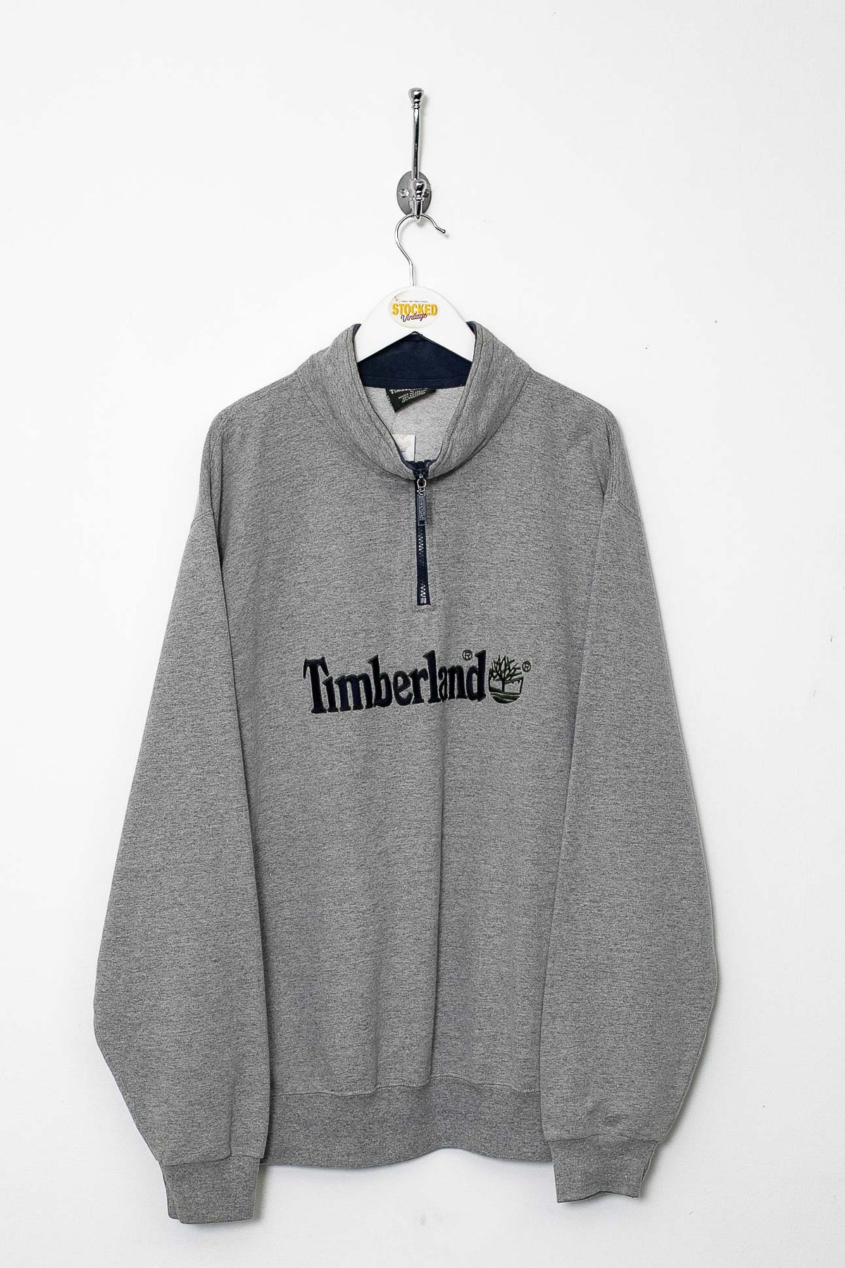 00s Timberland 1/4 Zip Sweatshirt (M)
