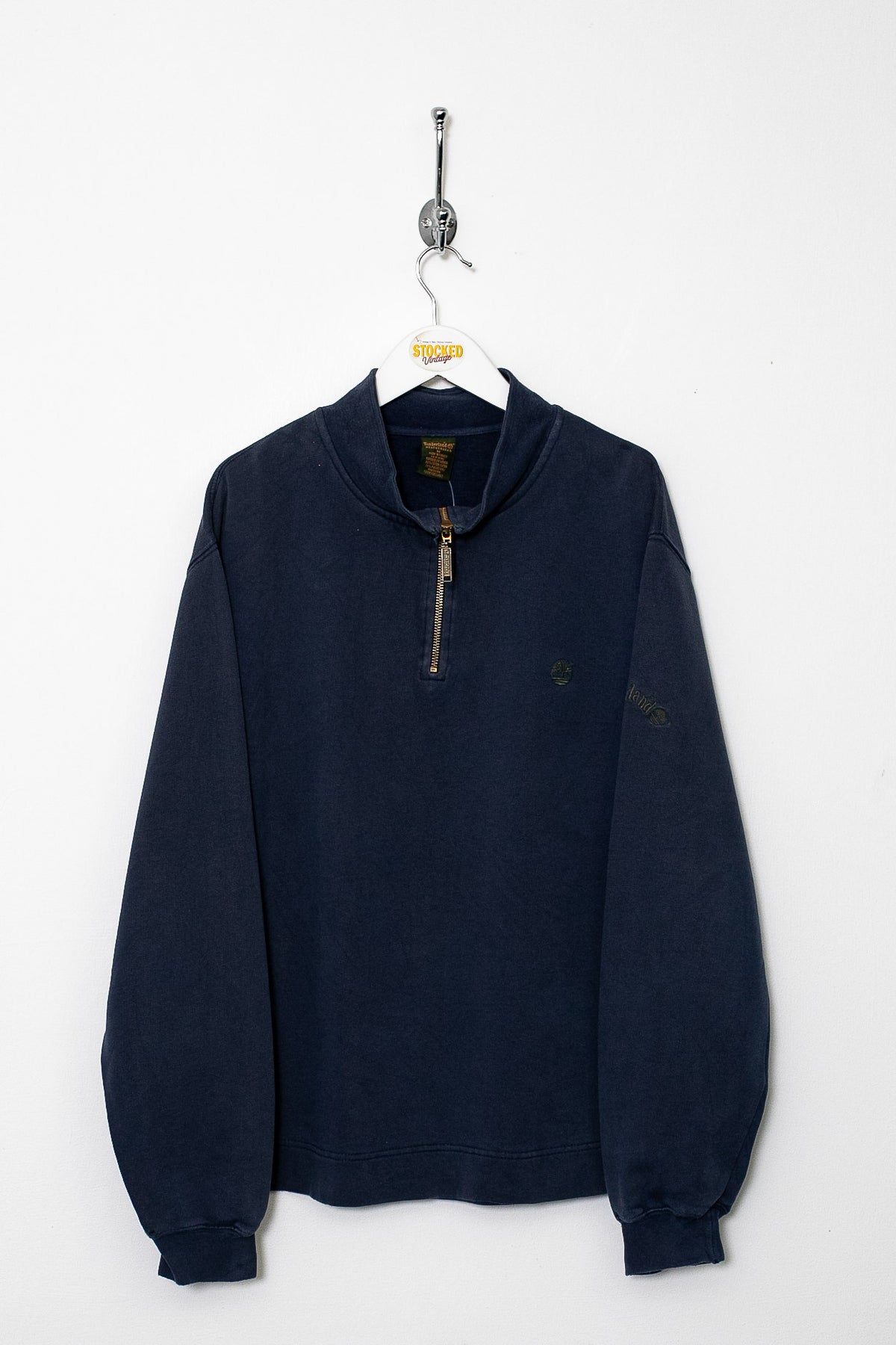 00s Timberland 1/4 Zip Sweatshirt (M)