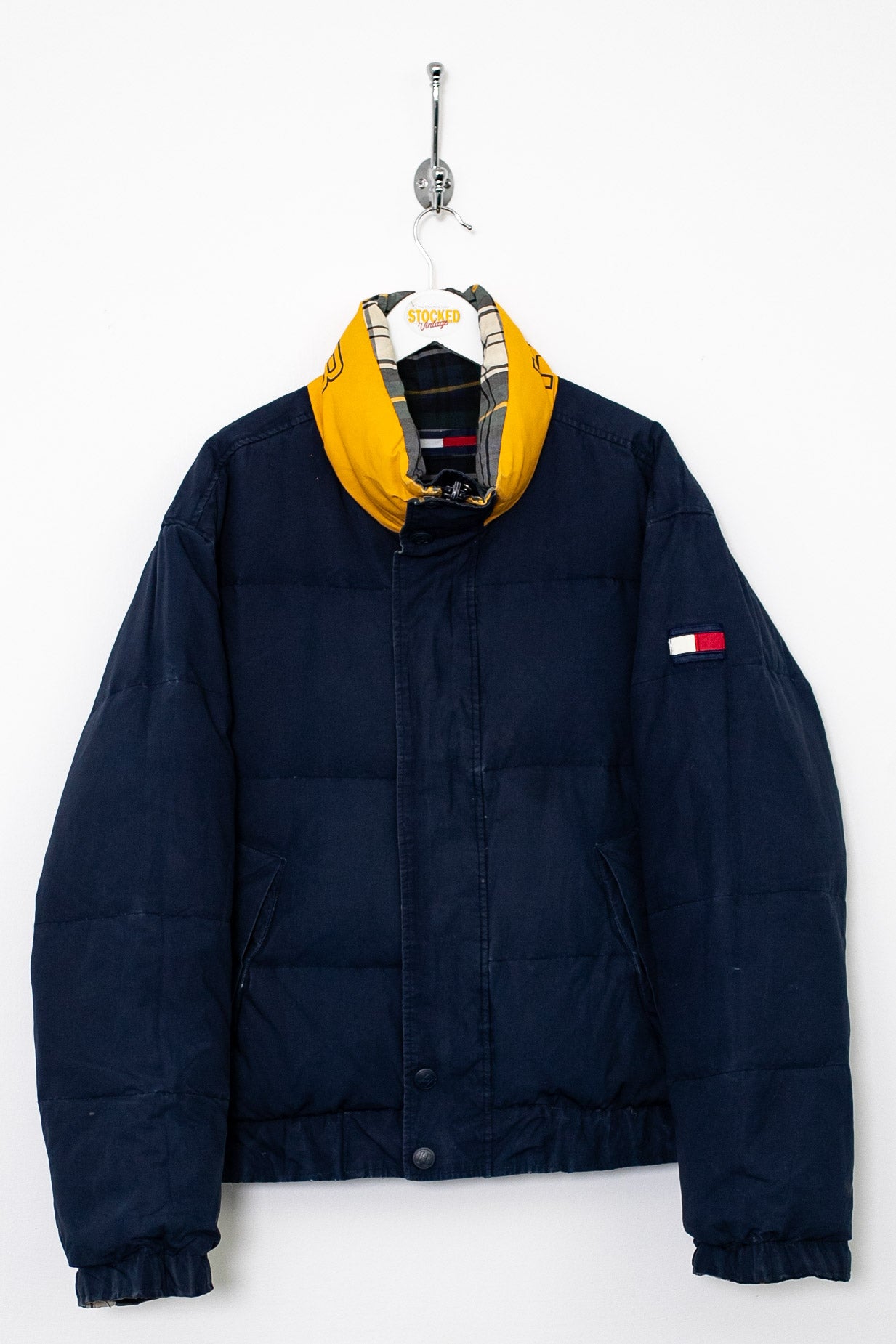 Tommy hilfiger reversible puffer on sale jacket