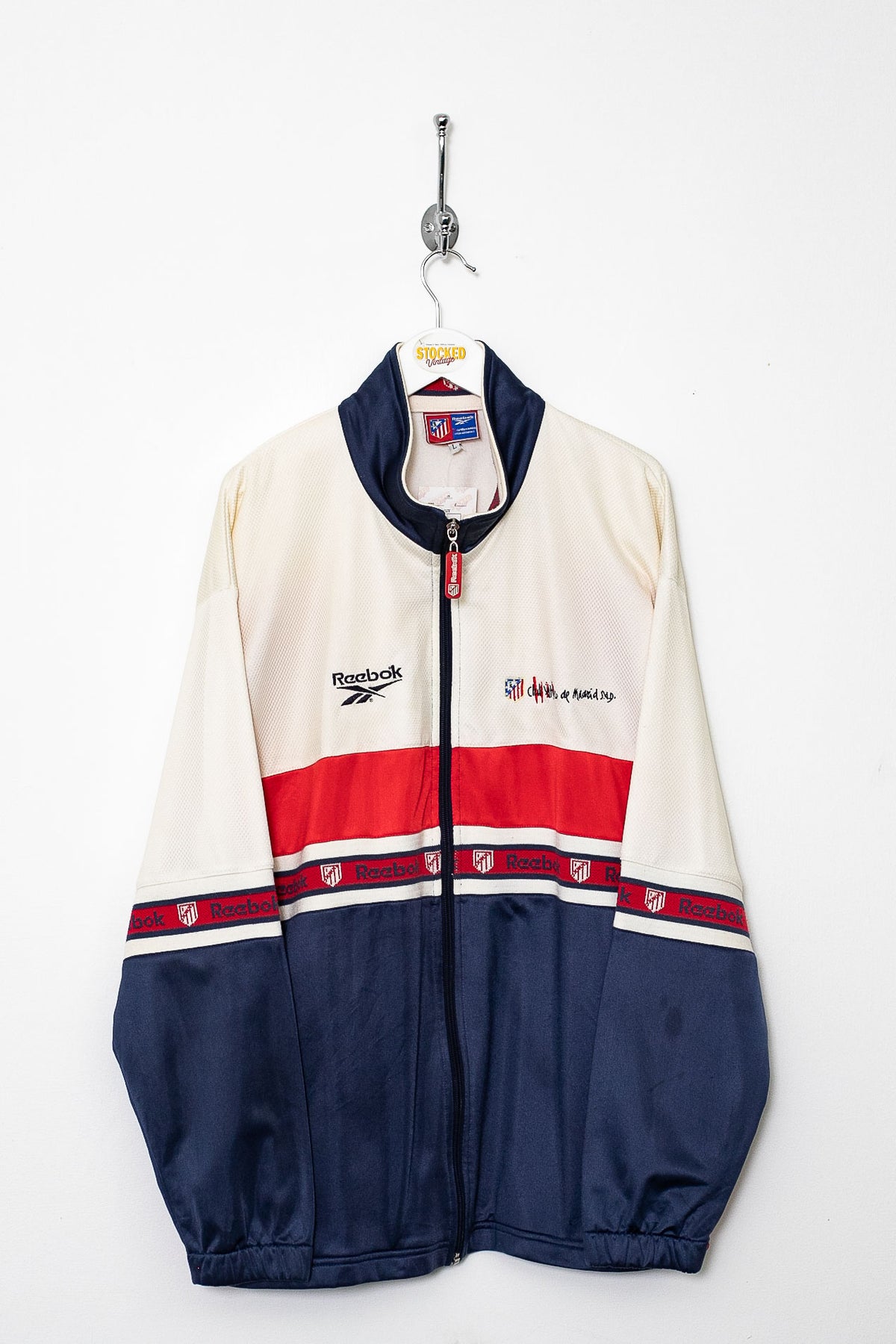 1999/00 Reebok Athletico Madrid Training Jacket (L)