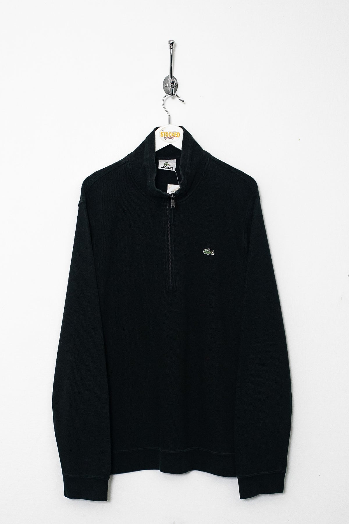 00s Lacoste 1/4 Zip Sweatshirt (M)