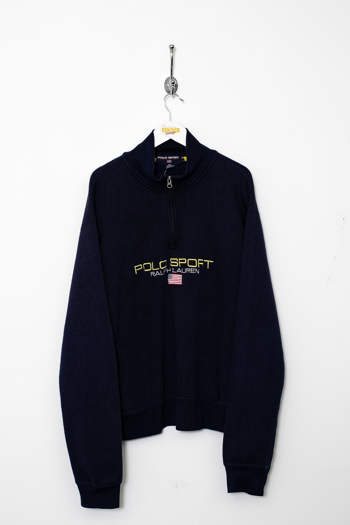 00s Ralph Lauren Polo Sport 1/4 Zip Sweatshirt (XL)