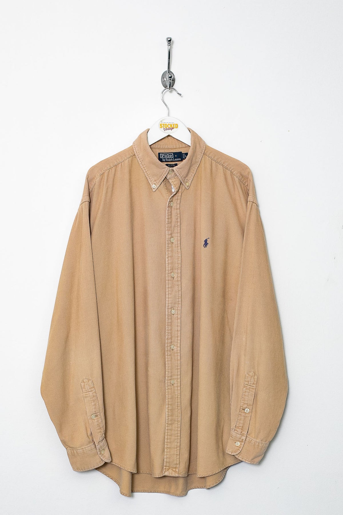 00s Ralph Lauren Corduroy Shirt (L)