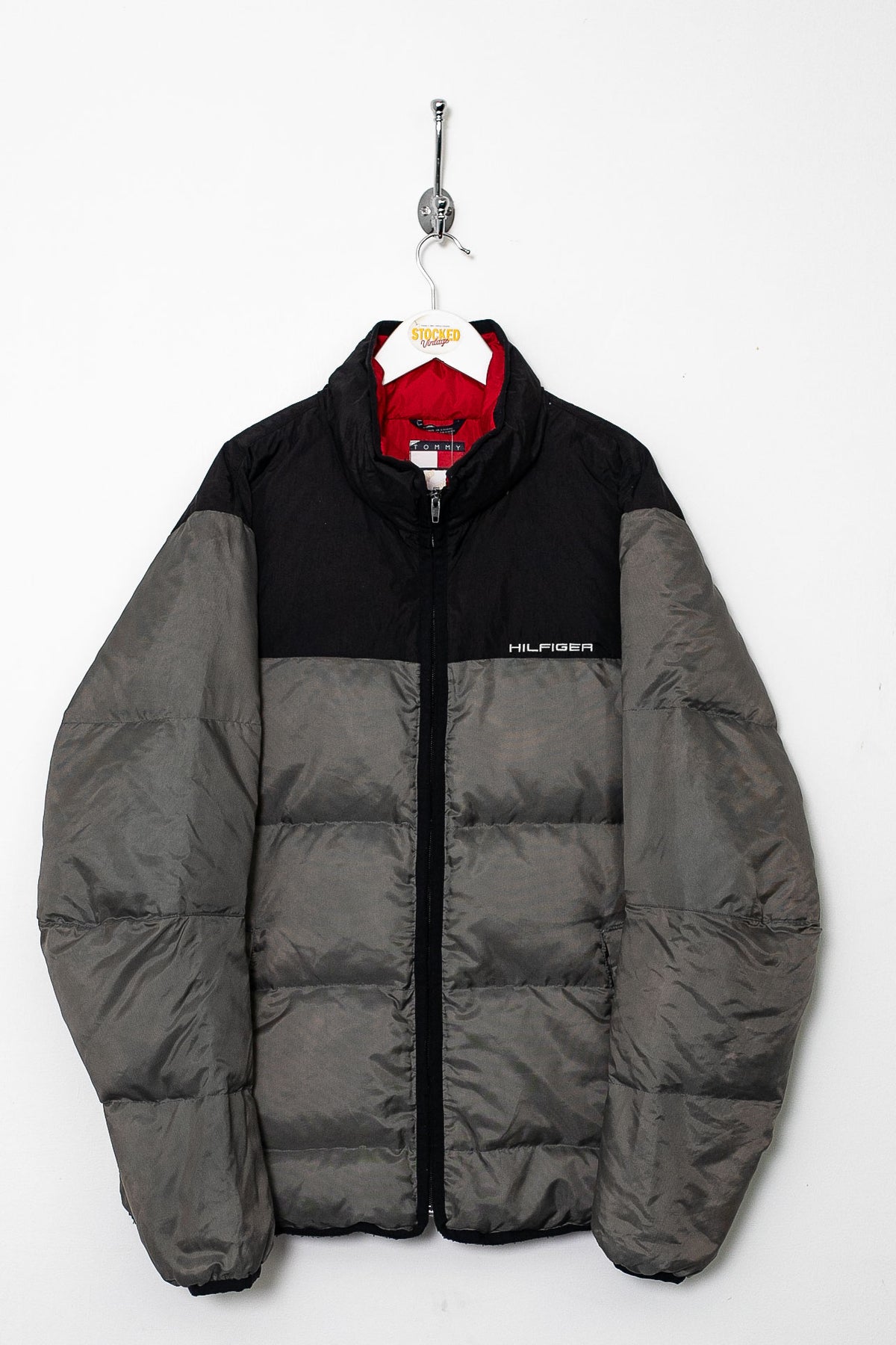 90s Tommy Hilfiger Puffer Jacket (M)