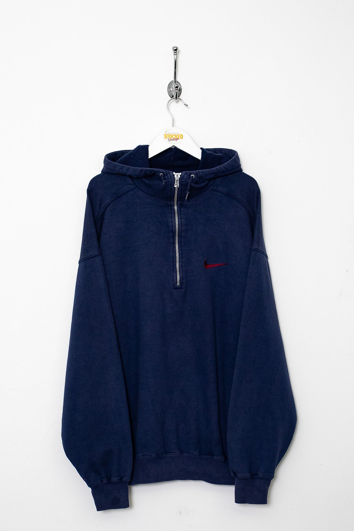 90s Nike 1/4 Zip Hoodie (L)