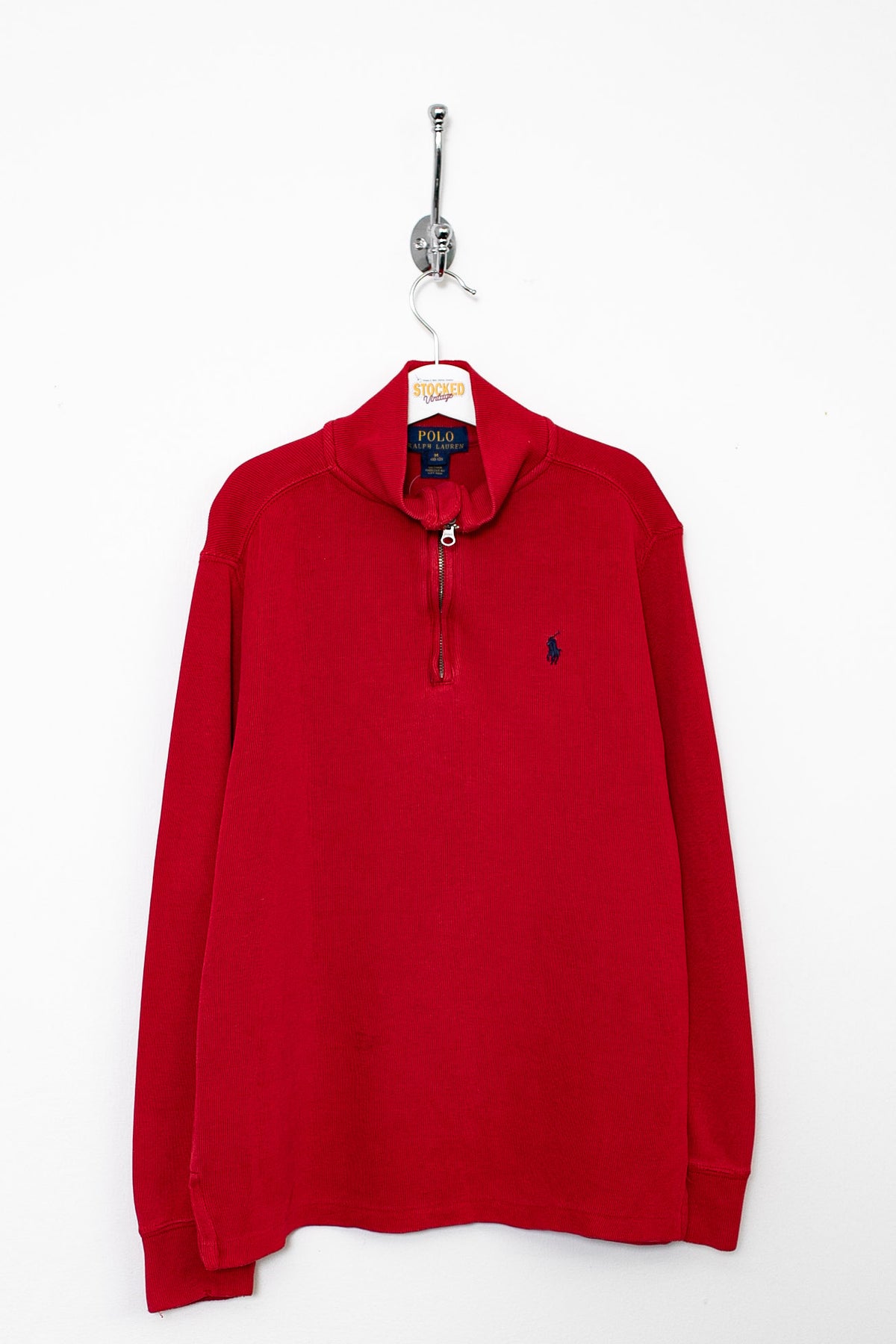 00s Ralph Lauren 1/4 Zip Sweatshirt (M 10-12)