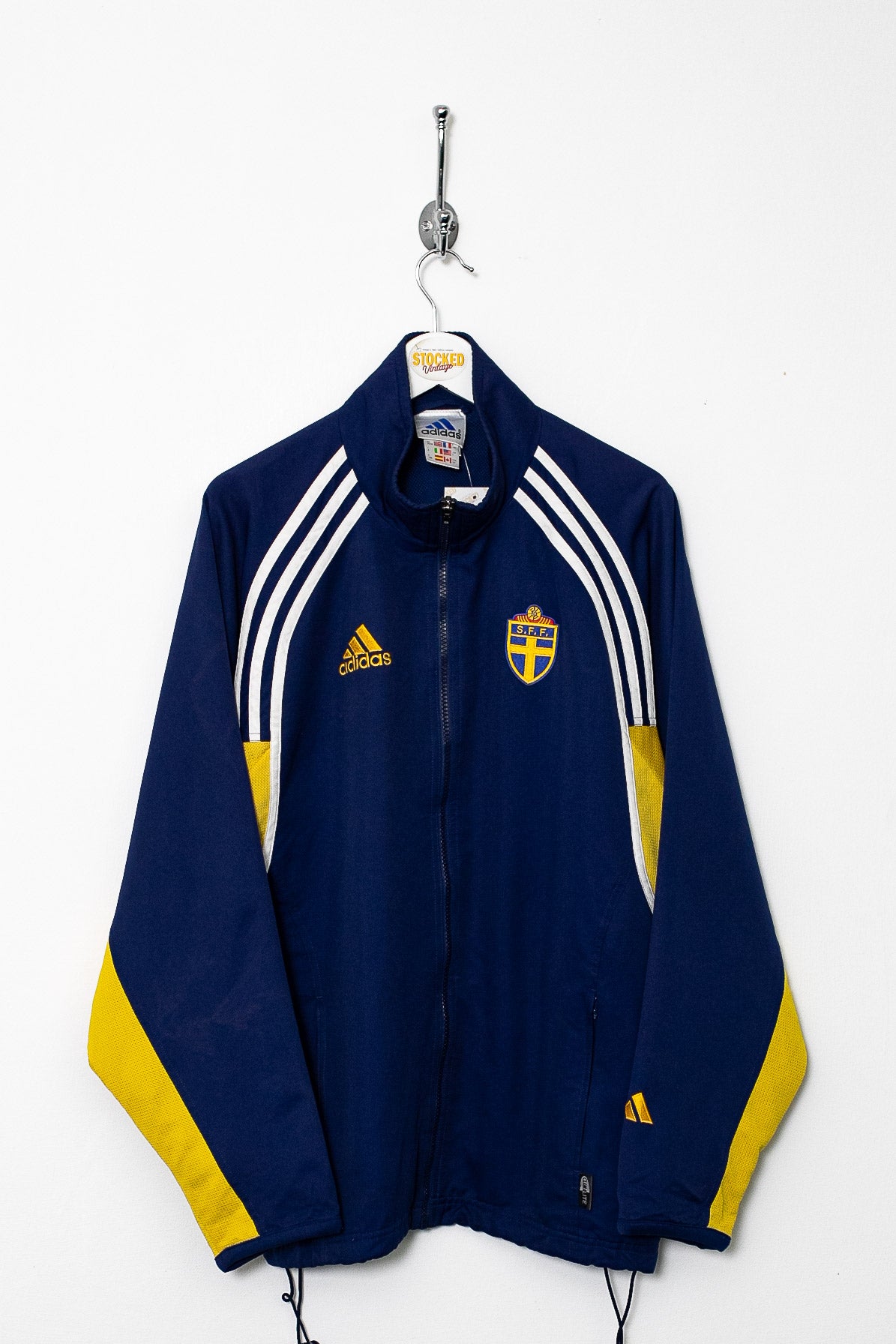 1999/00 Adidas Sweden Training Jacket (S)