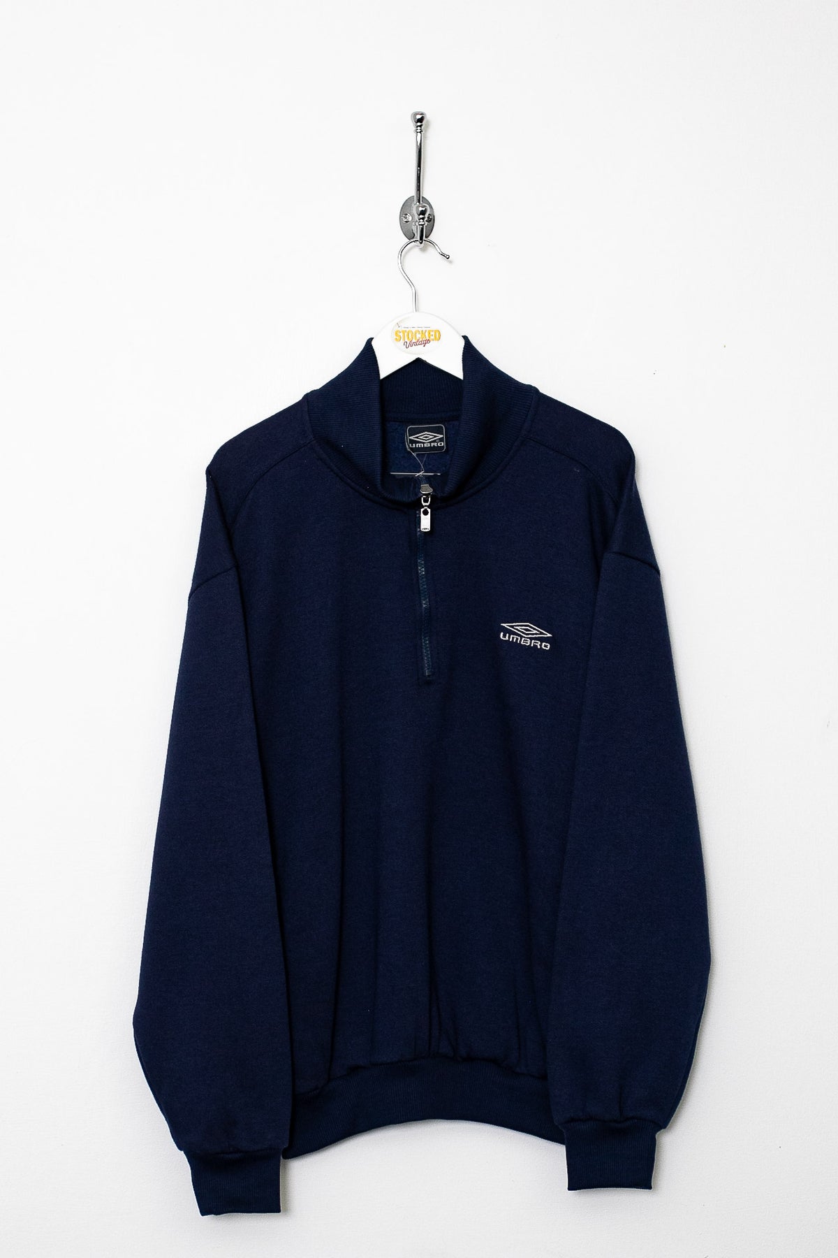 00s Umbro 1/4 Zip Sweatshirt (M)