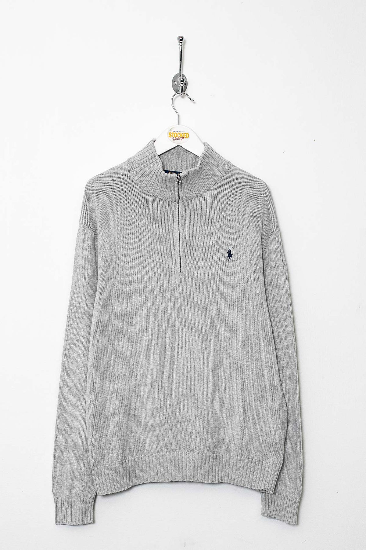 Ralph Lauren 1/4 Zip Knit Jumper (M)