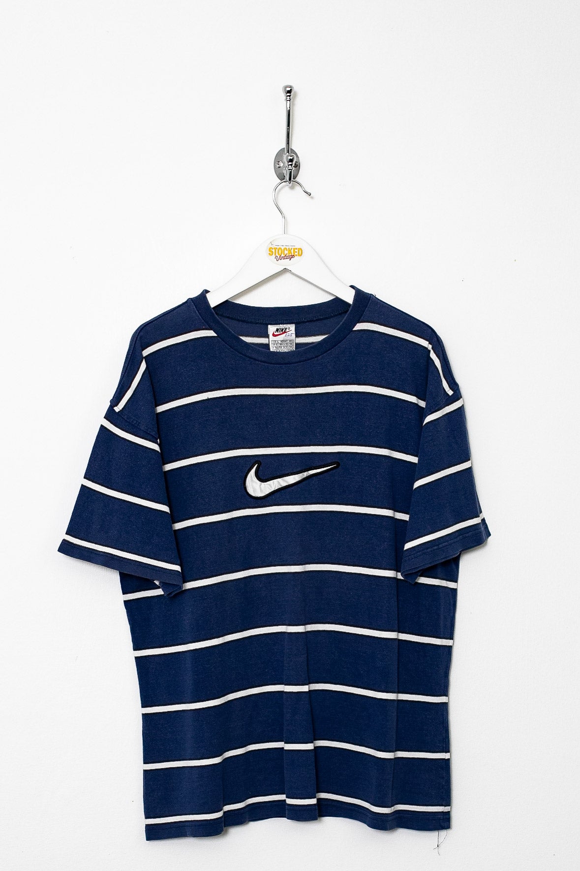 90s Nike Striped Tee (M)