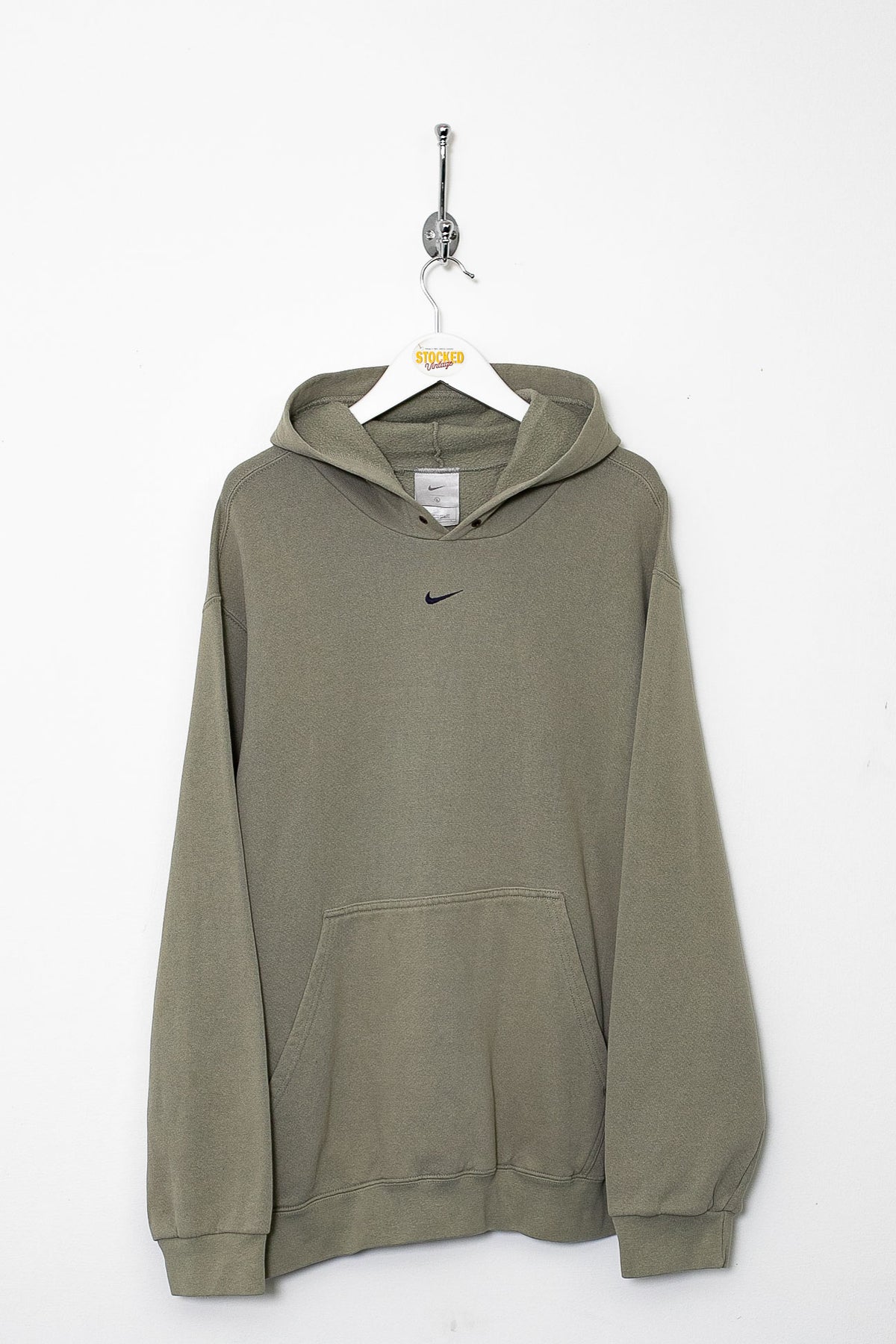 Rare 00s Nike Centre Swoosh Hoodie (L) - Main Image