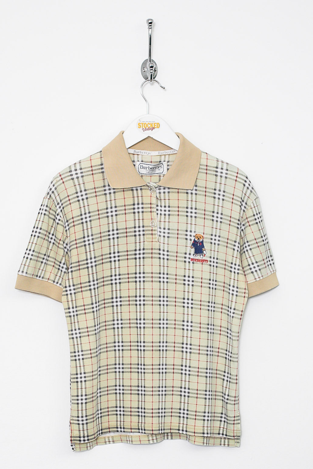 Burberry nova clearance check polo