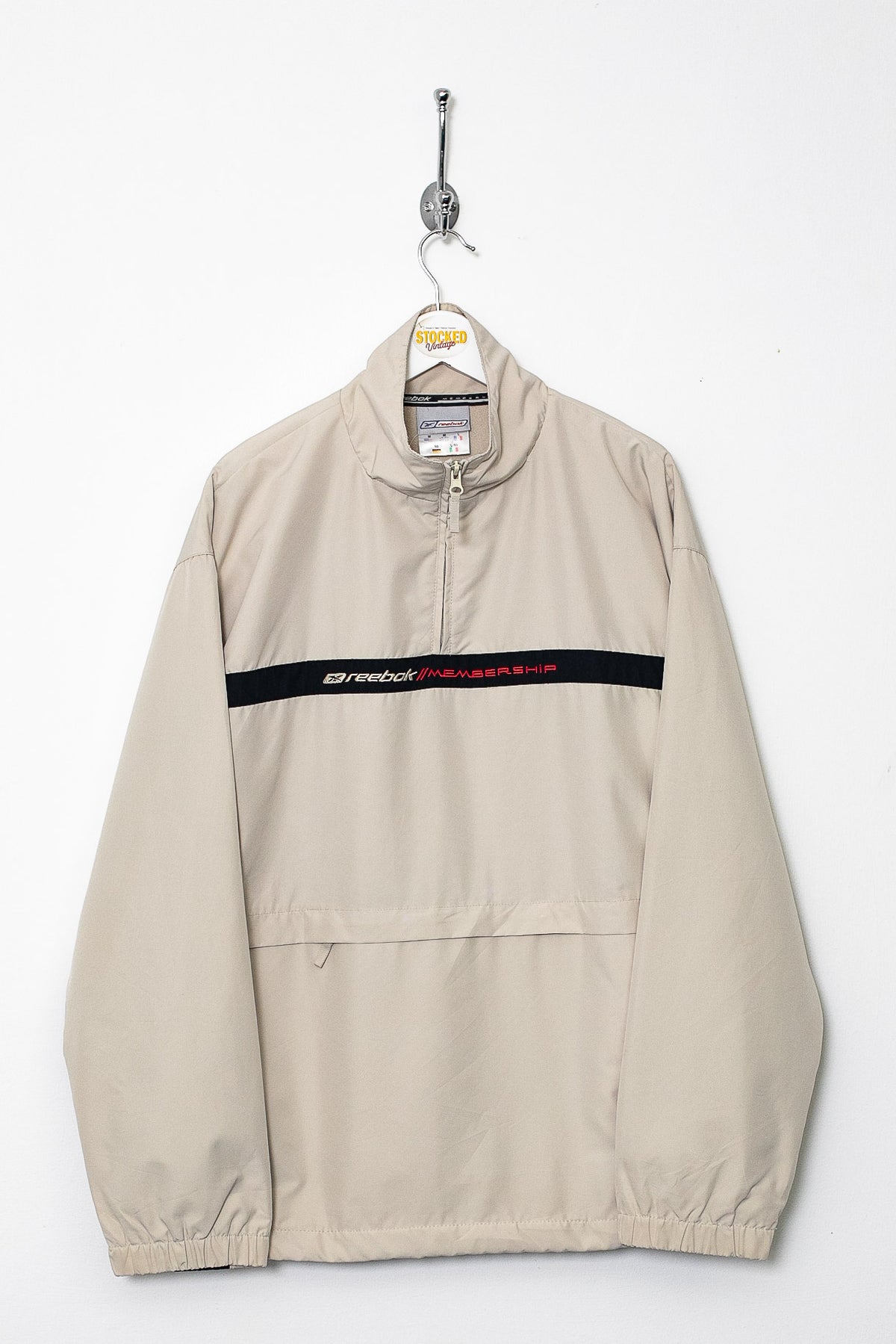 00s Reebok 1/4 Zip Jacket (M)