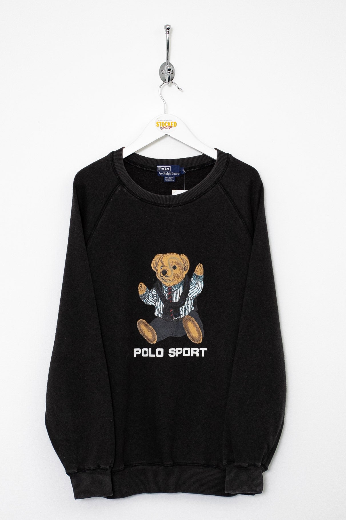 Vintage polo sale bear sweatshirt