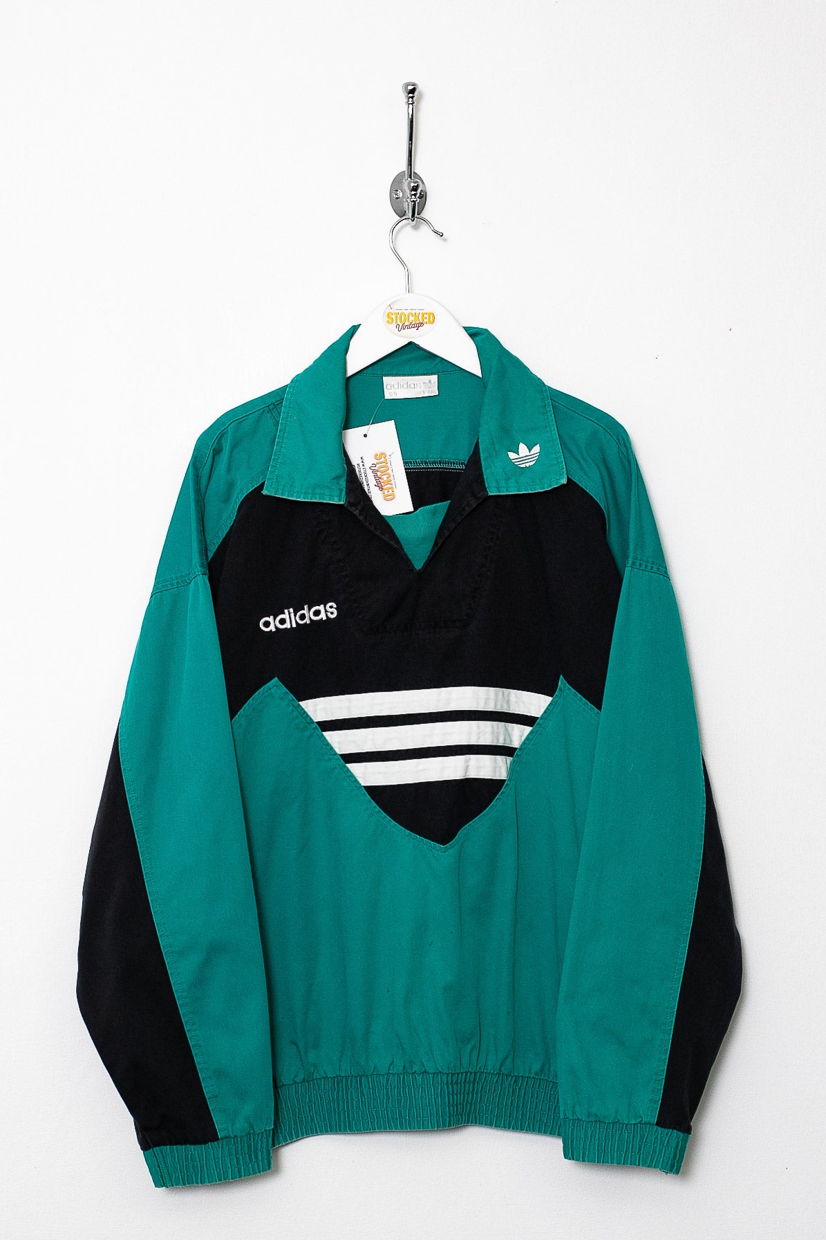 90s Adidas Drill Pullover (M)