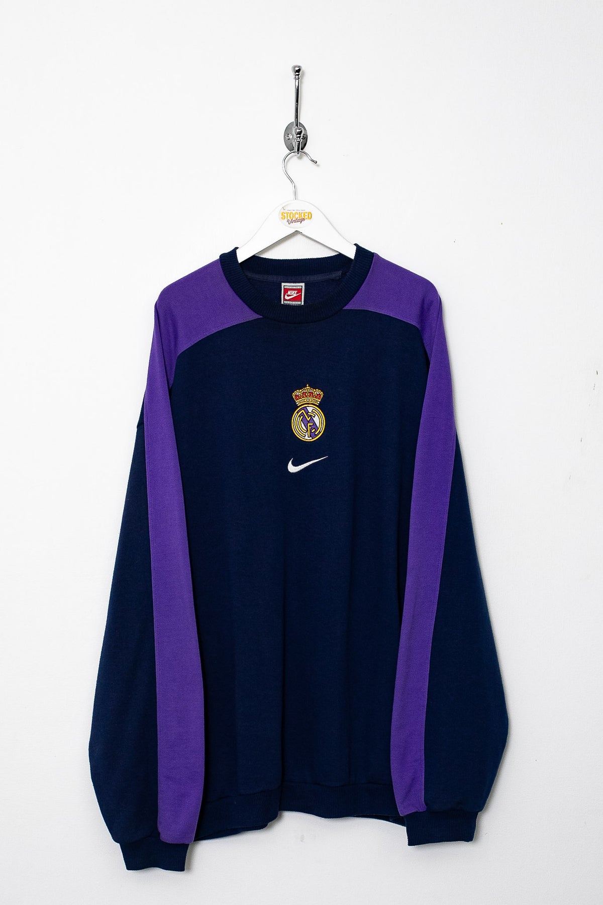 90s Nike Real Madrid Basketball Sweatshirt (XL)