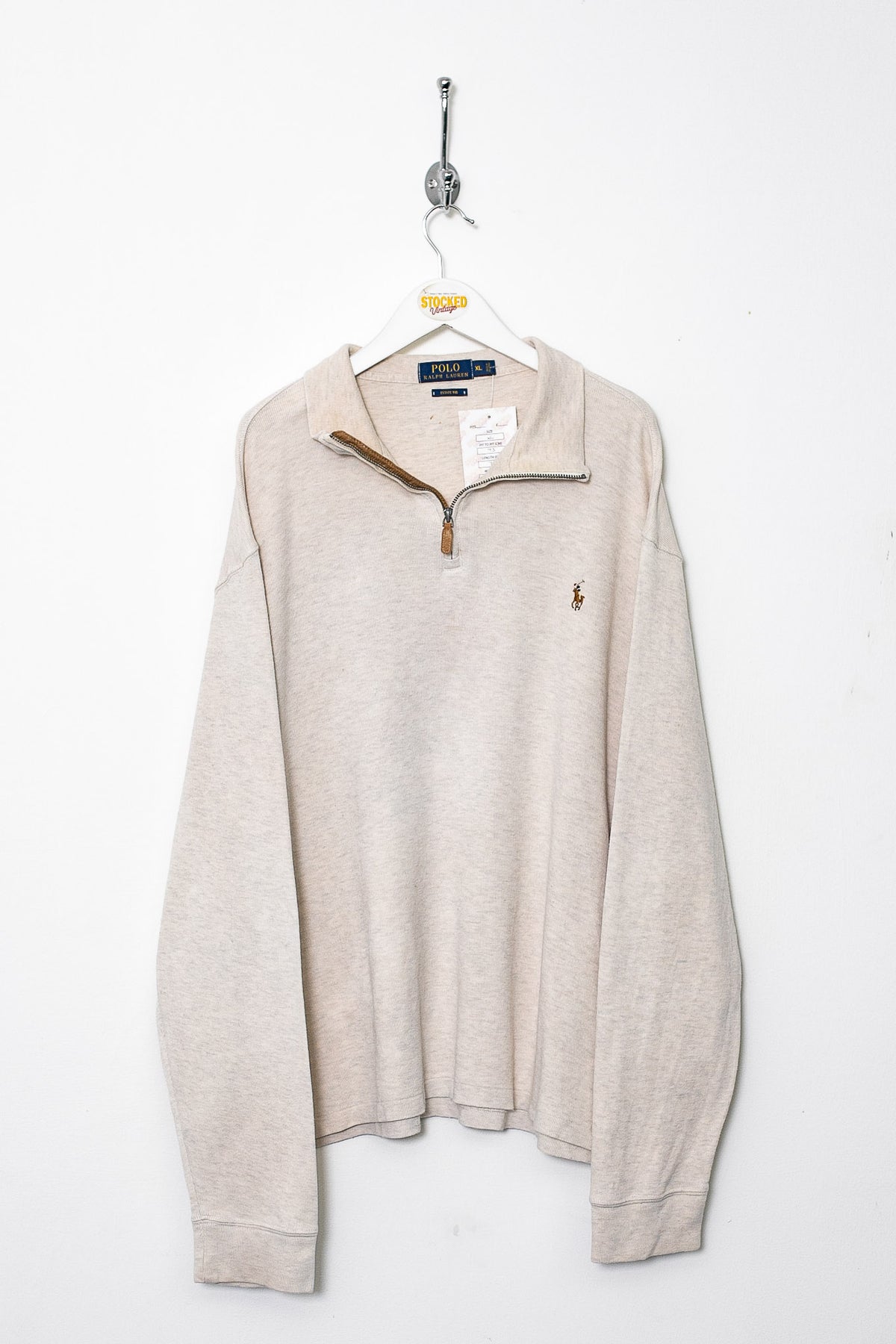 Ralph Lauren 1/4 Zip Sweatshirt (XL)