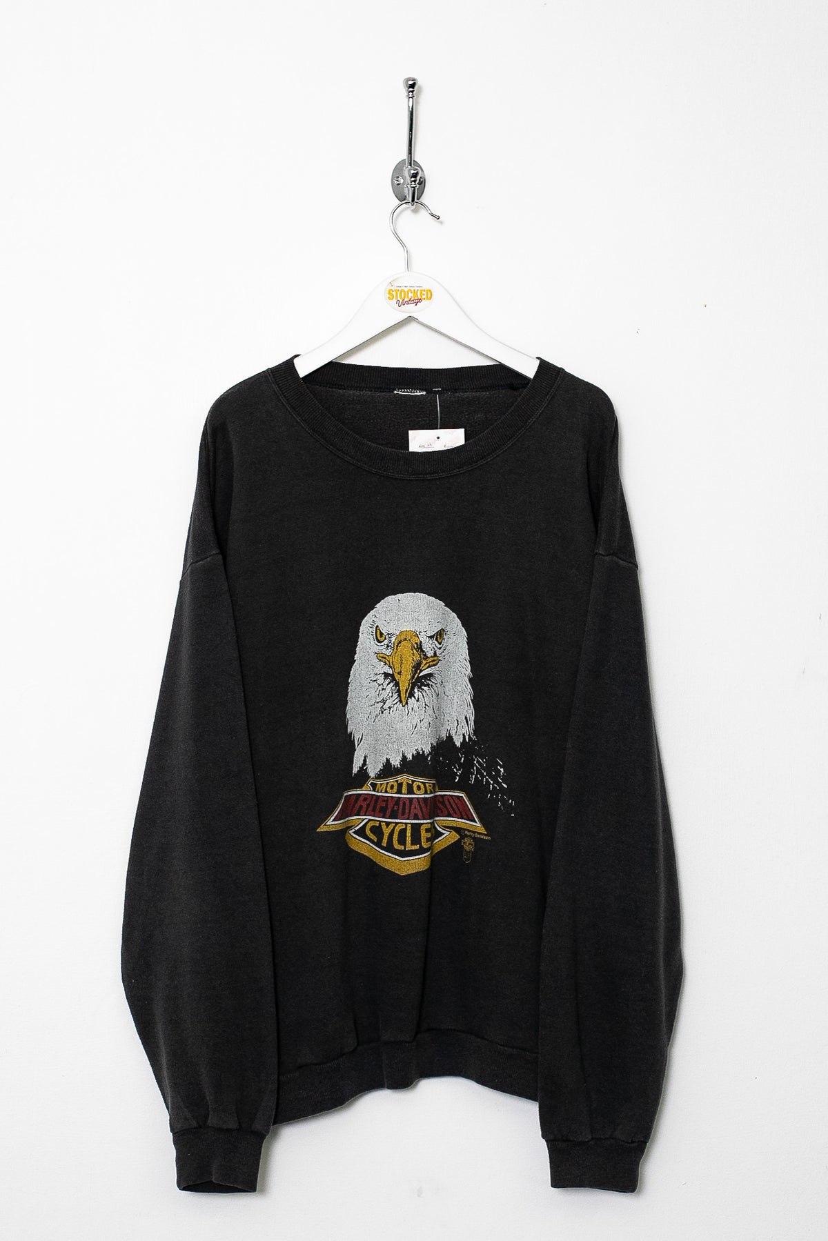 90s Harley Davidson Graphic Sweatshirt (M)