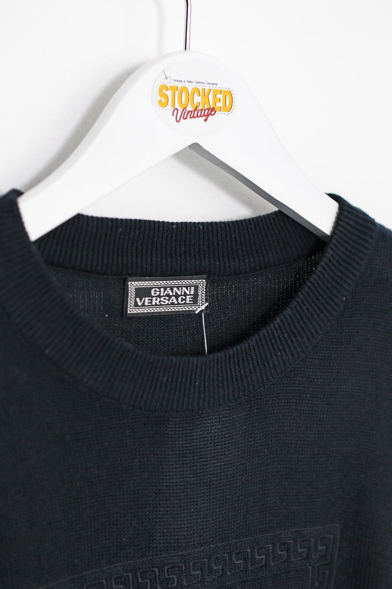 90s Versace Knit Sweatshirt (S)